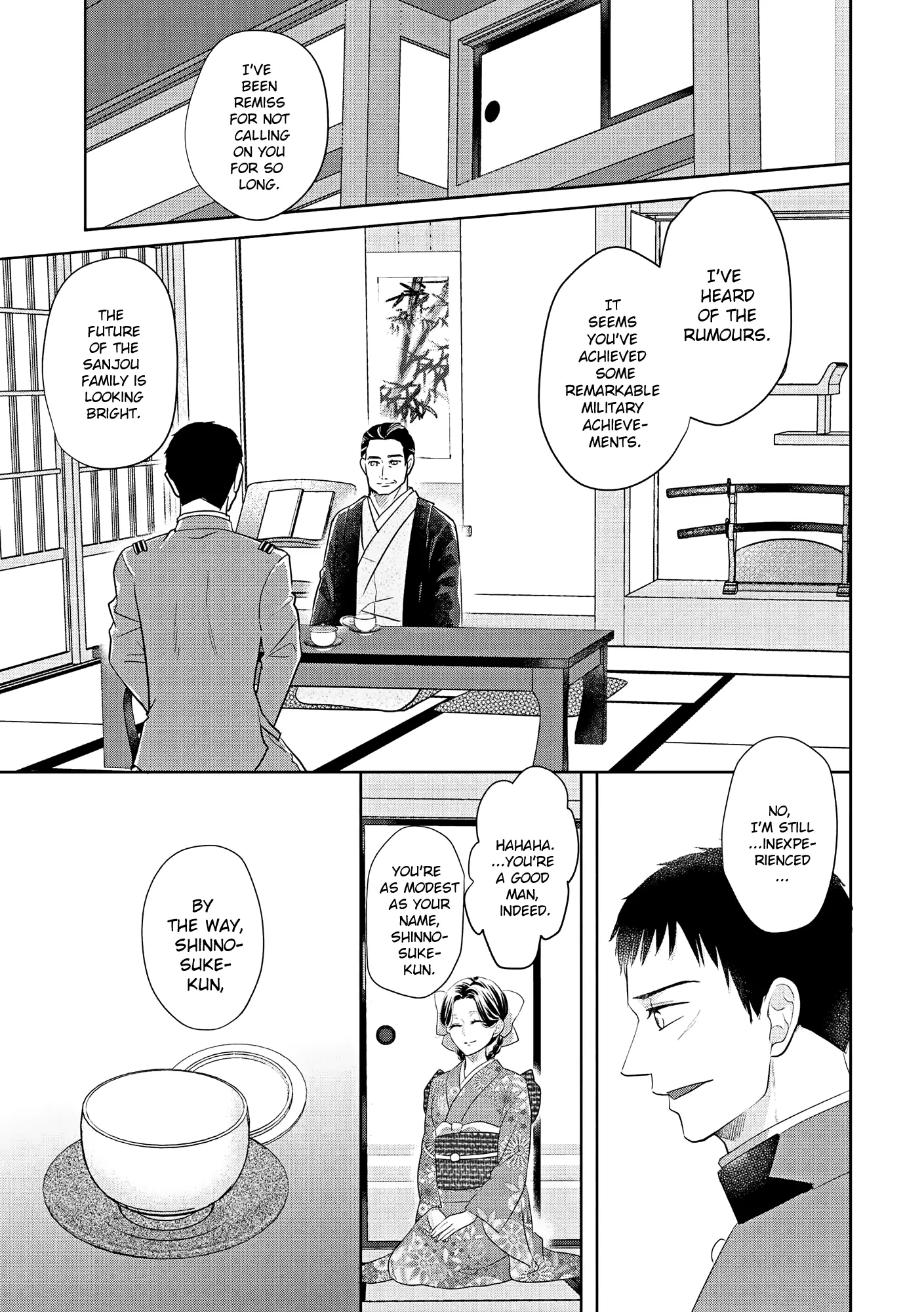 A Taisho Era Pure Love Revenge Story Chapter 3 - page 6