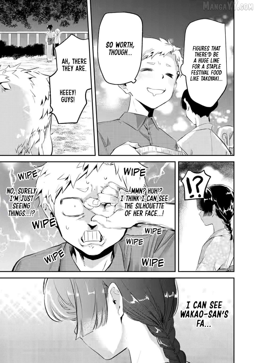 Tonari no Wakao-san wa Miesou de Mienai Chapter 19 - page 7