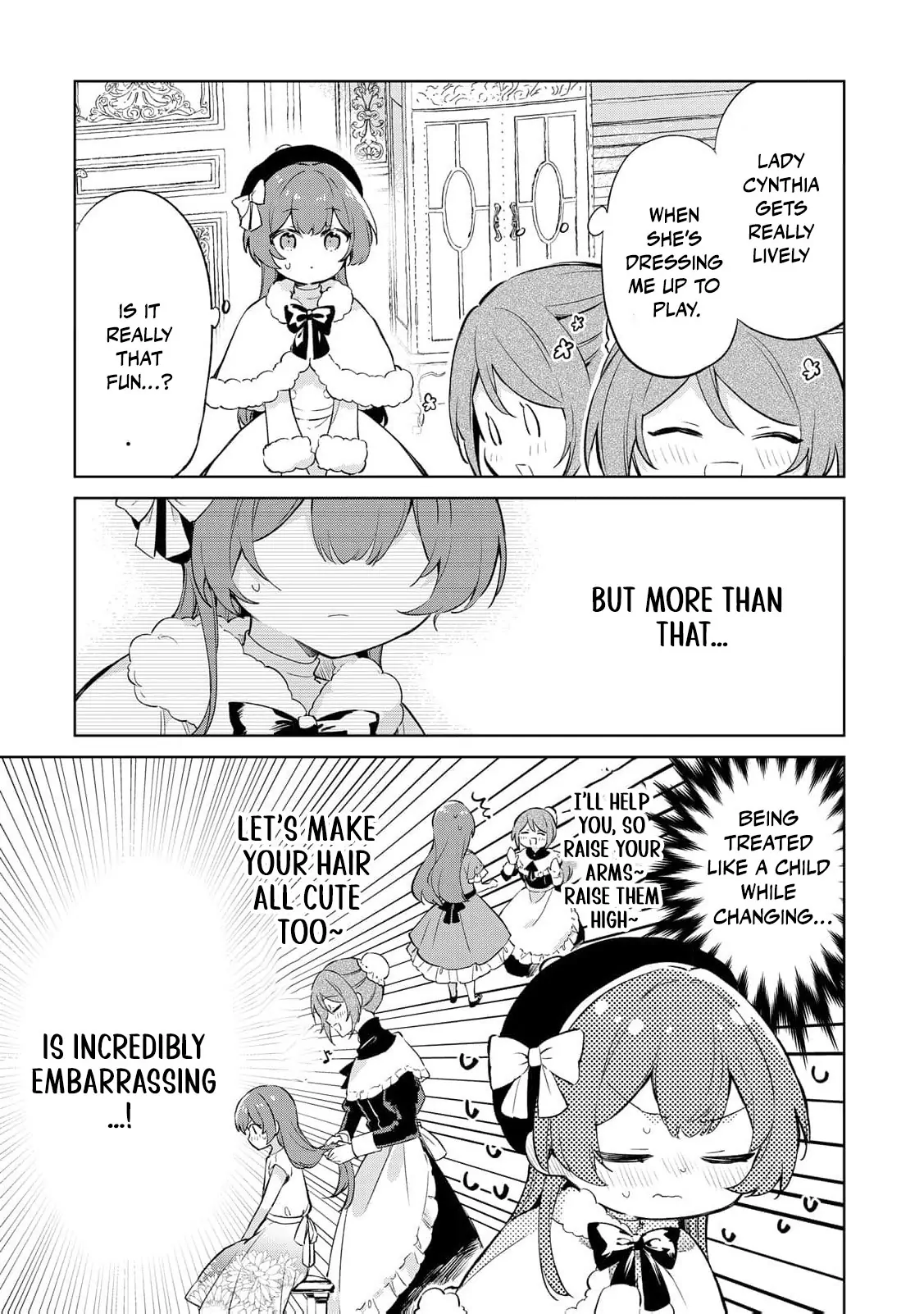 The Lady Who Turns into a Child: Pampered by the Smiling Knight Chapter 5.5 - page 9