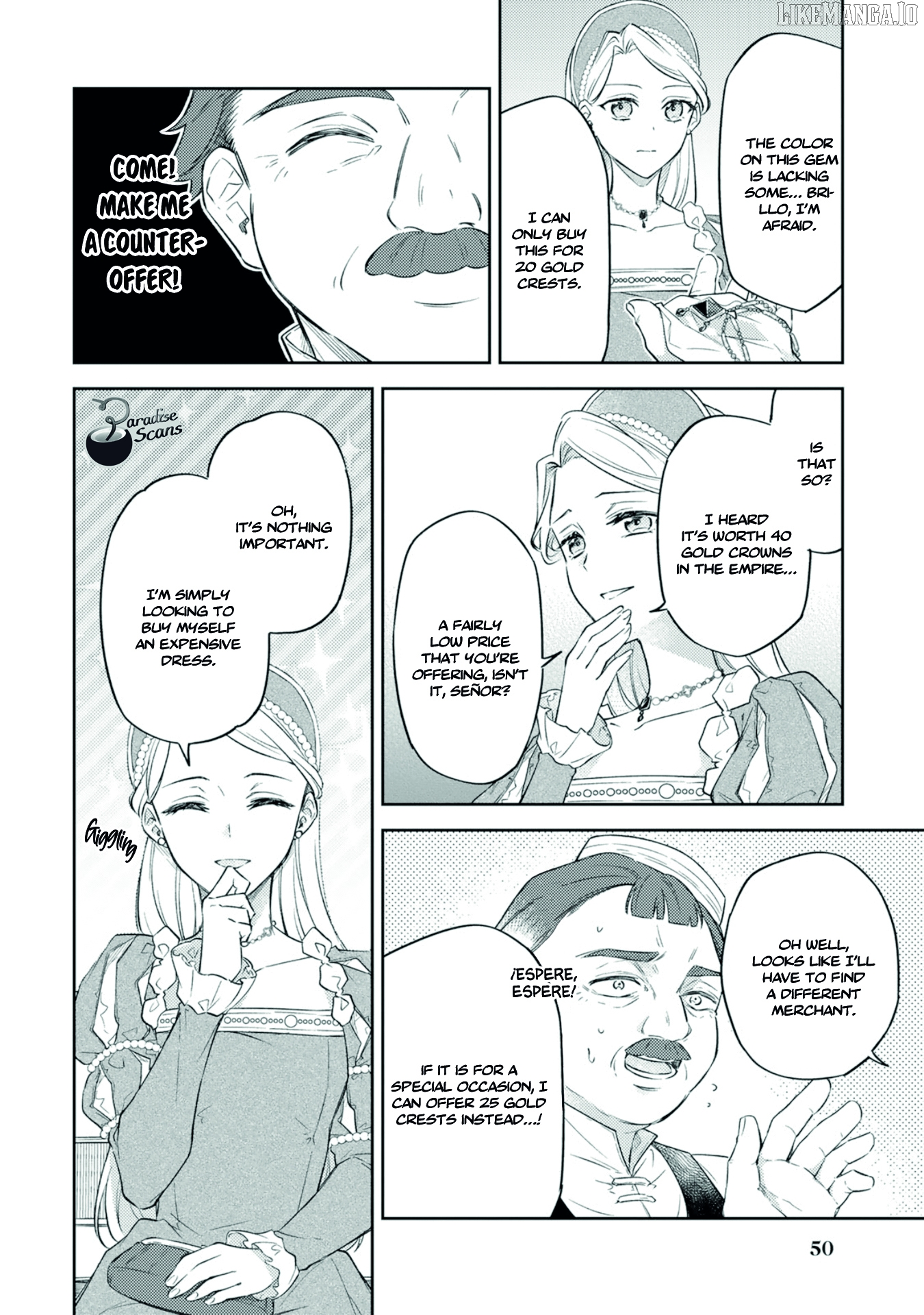 A Young Lady Finds Her True Calling Living With the Enemy Chapter 2 - page 12