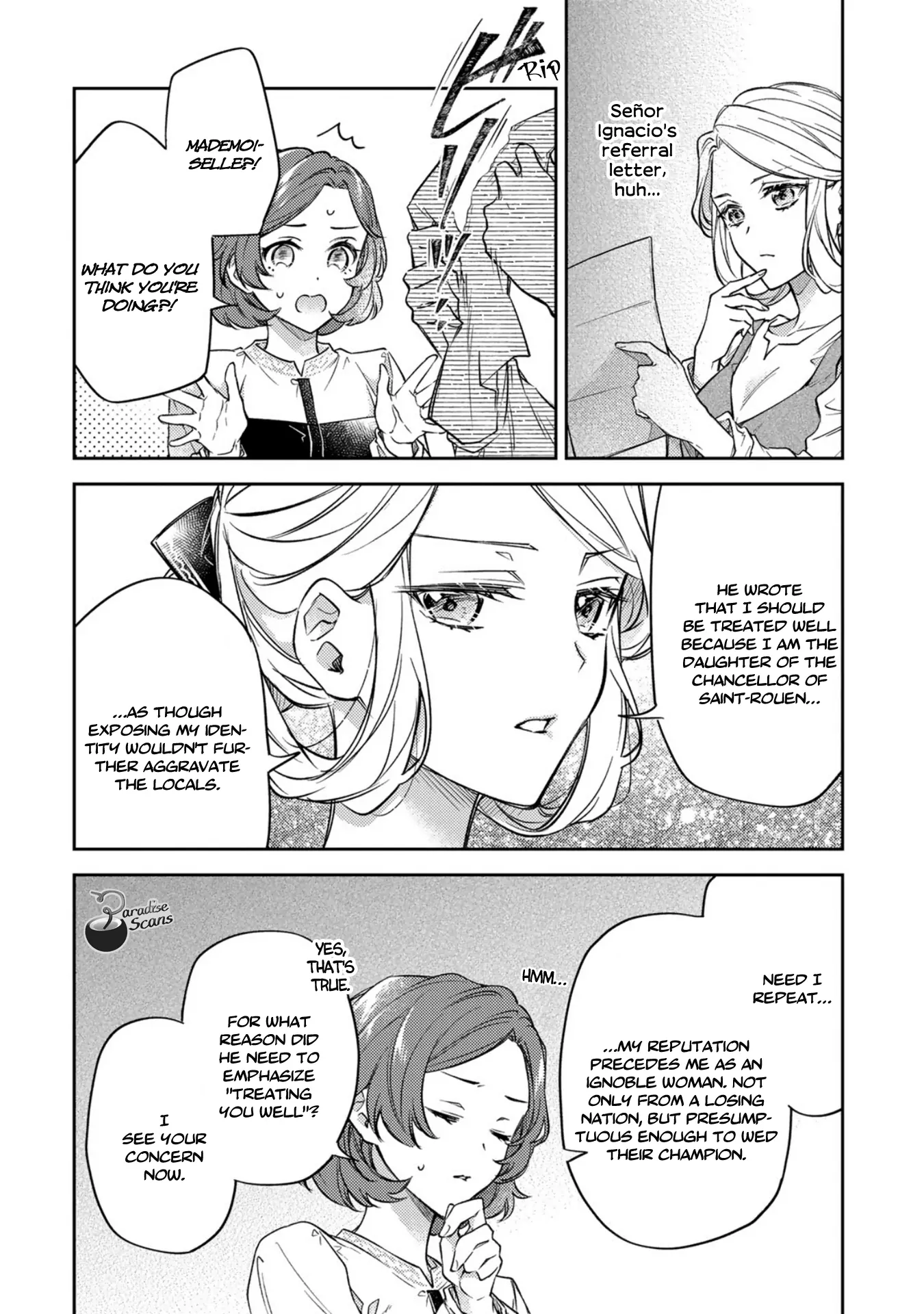 A Young Lady Finds Her True Calling Living With the Enemy Chapter 2 - page 28