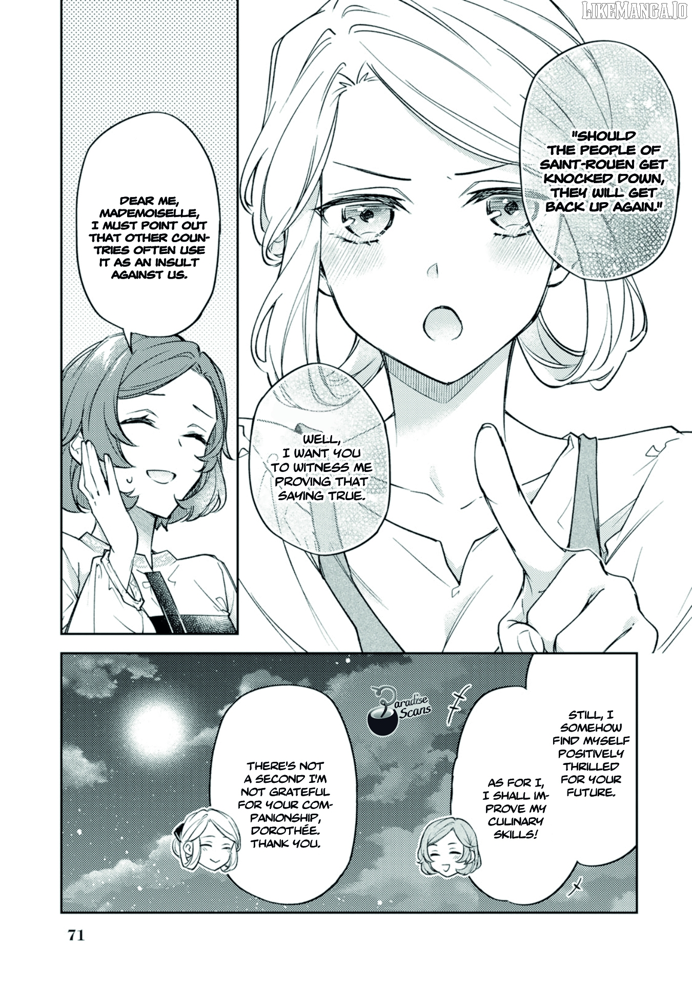 A Young Lady Finds Her True Calling Living With the Enemy Chapter 2 - page 33