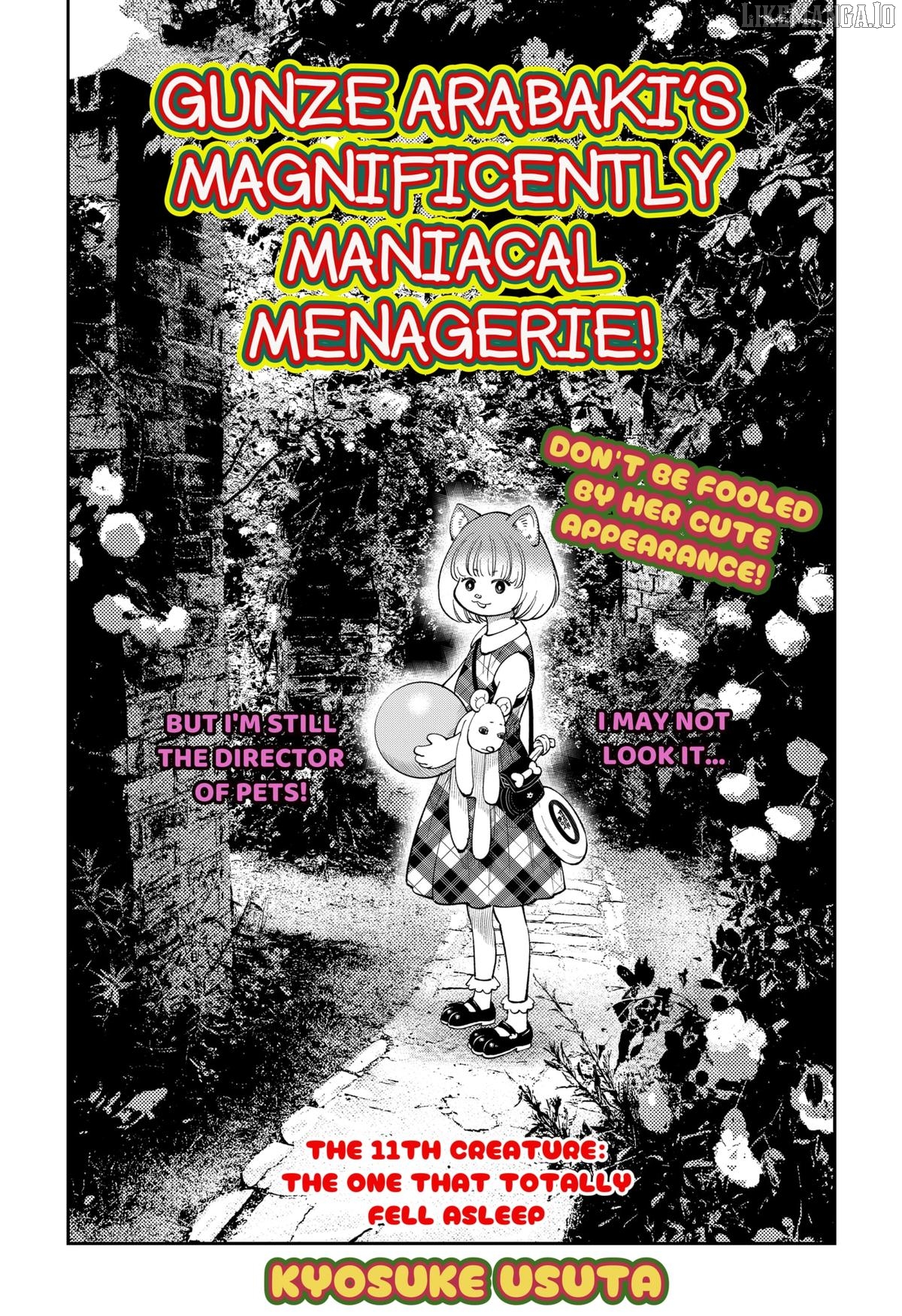 Gunze Arabaki's Magnificently Maniacal Menagerie! Chapter 11 - page 1