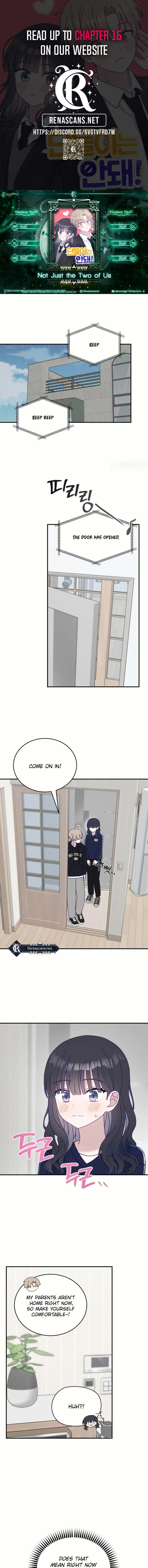 Not Just the Two of Us Chapter 10 - page 1