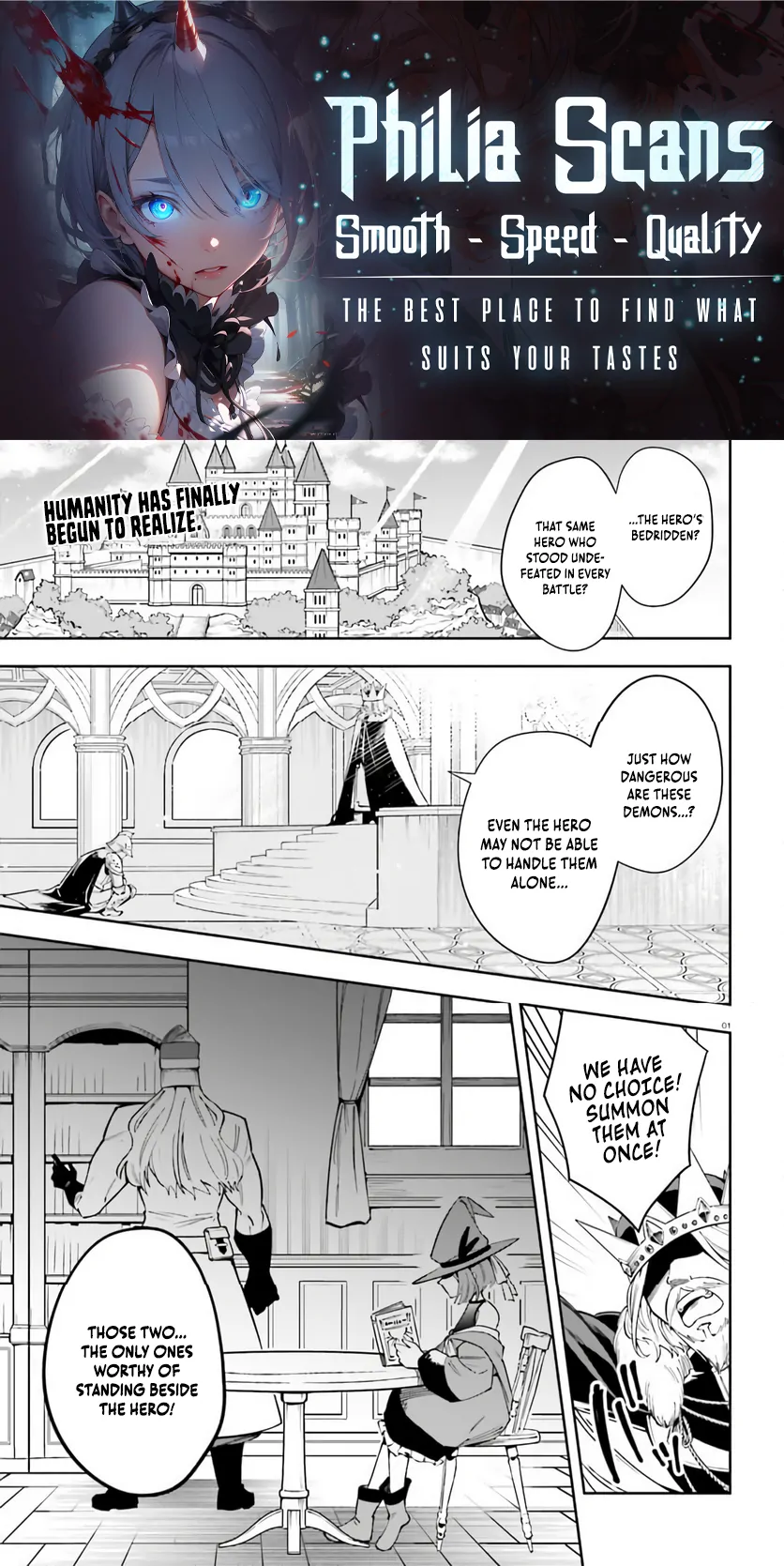 Yuusha wa Maou ga Sukirashii Chapter 5 - page 1