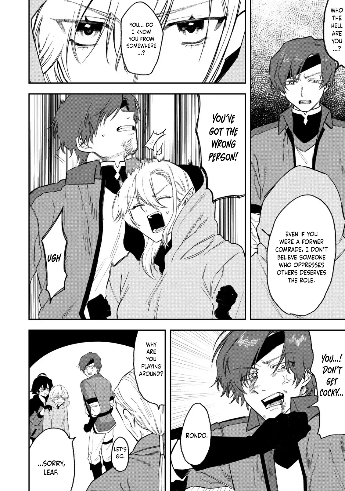 Ryakudatsu Ttsukai no Nariagari Tsuihou Sareta Otoko wa Saikou no Chapter 4.1 - page 6