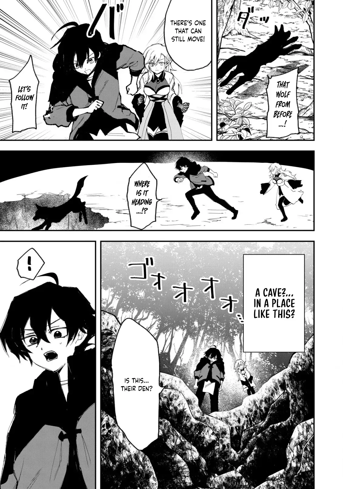 Ryakudatsu Ttsukai no Nariagari Tsuihou Sareta Otoko wa Saikou no Chapter 4.2 - page 1