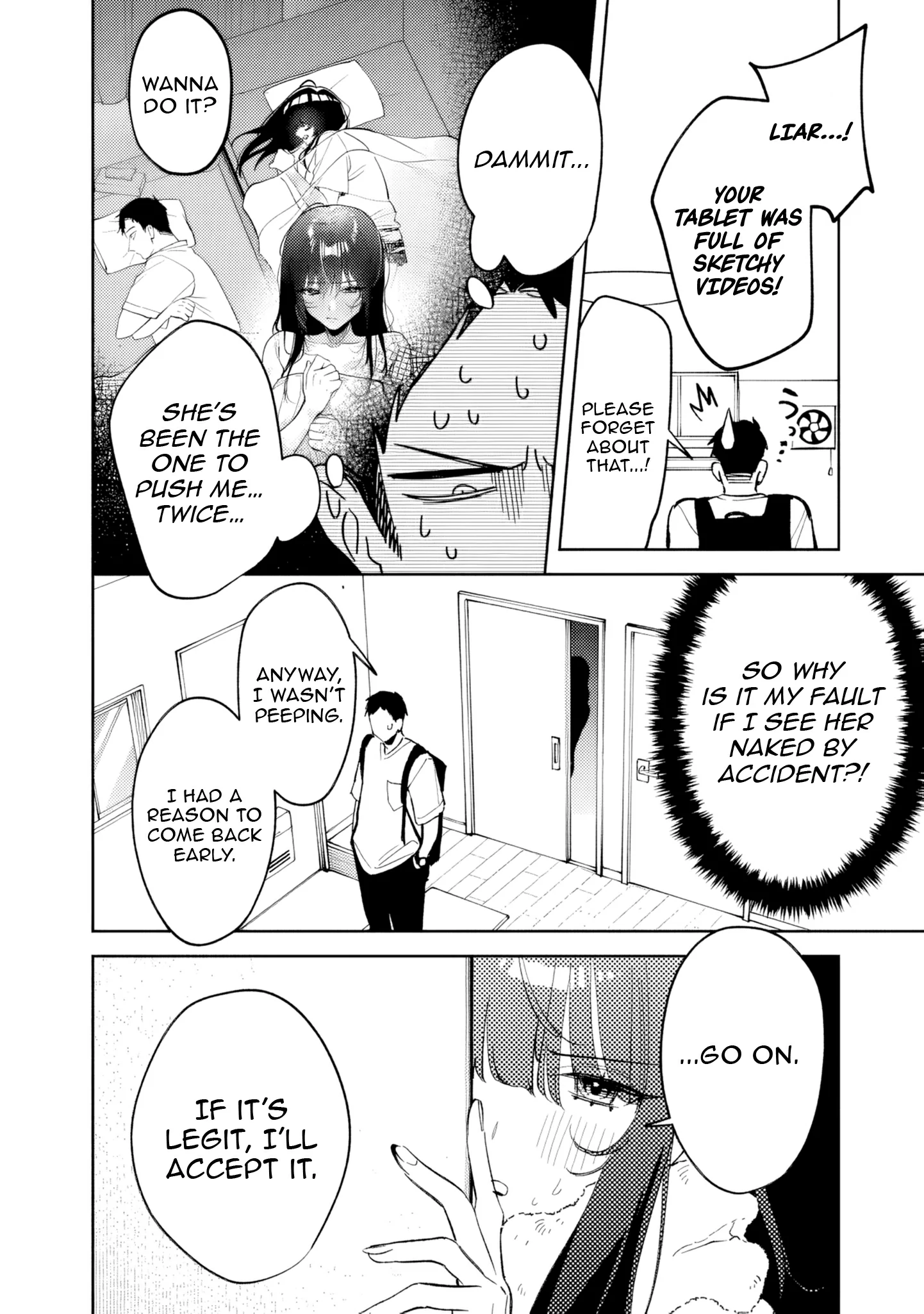 Living together with the queen from my high school days Chapter 24 - page 8