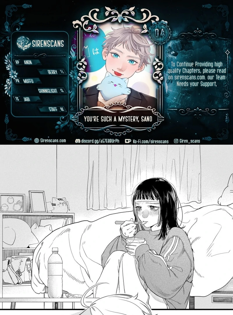 You're such a mystery, Sano. Chapter 4 - page 1