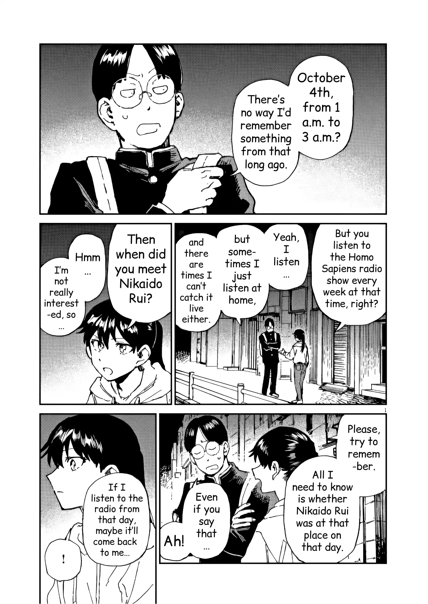 RoOT/Route of Odd Taxi Chapter 34 - page 1