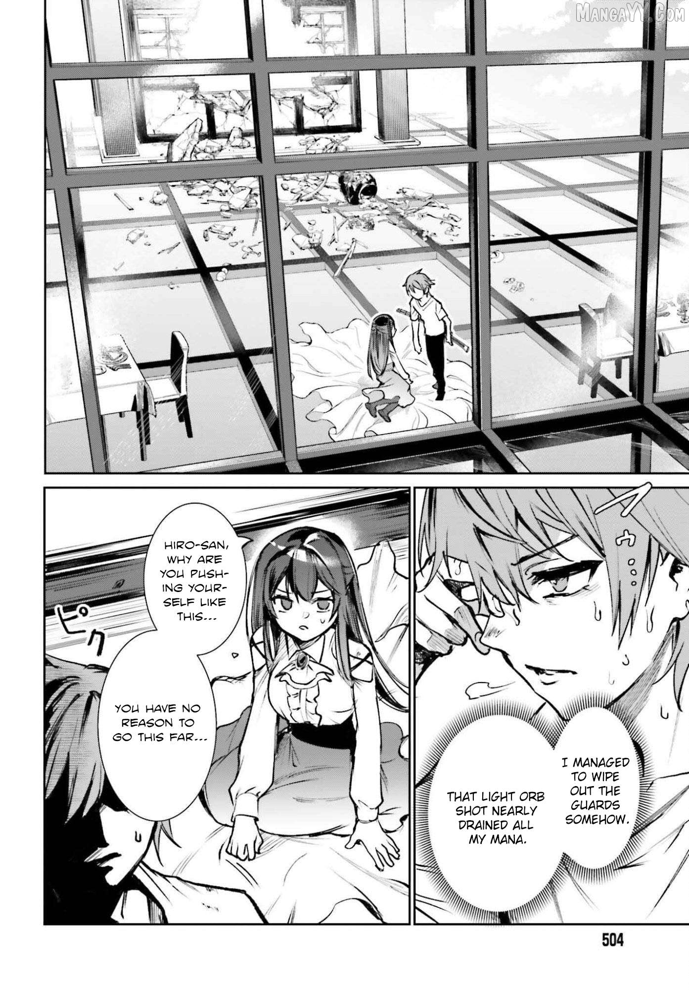 Danshi Kinsei Game Sekai de Ore ga Yarubeki Yuiitsu no Koto - Yuri no Ma ni Hasamaru Otoko to Shite Tensei shite shimaimashita Chapter 10 - page 2