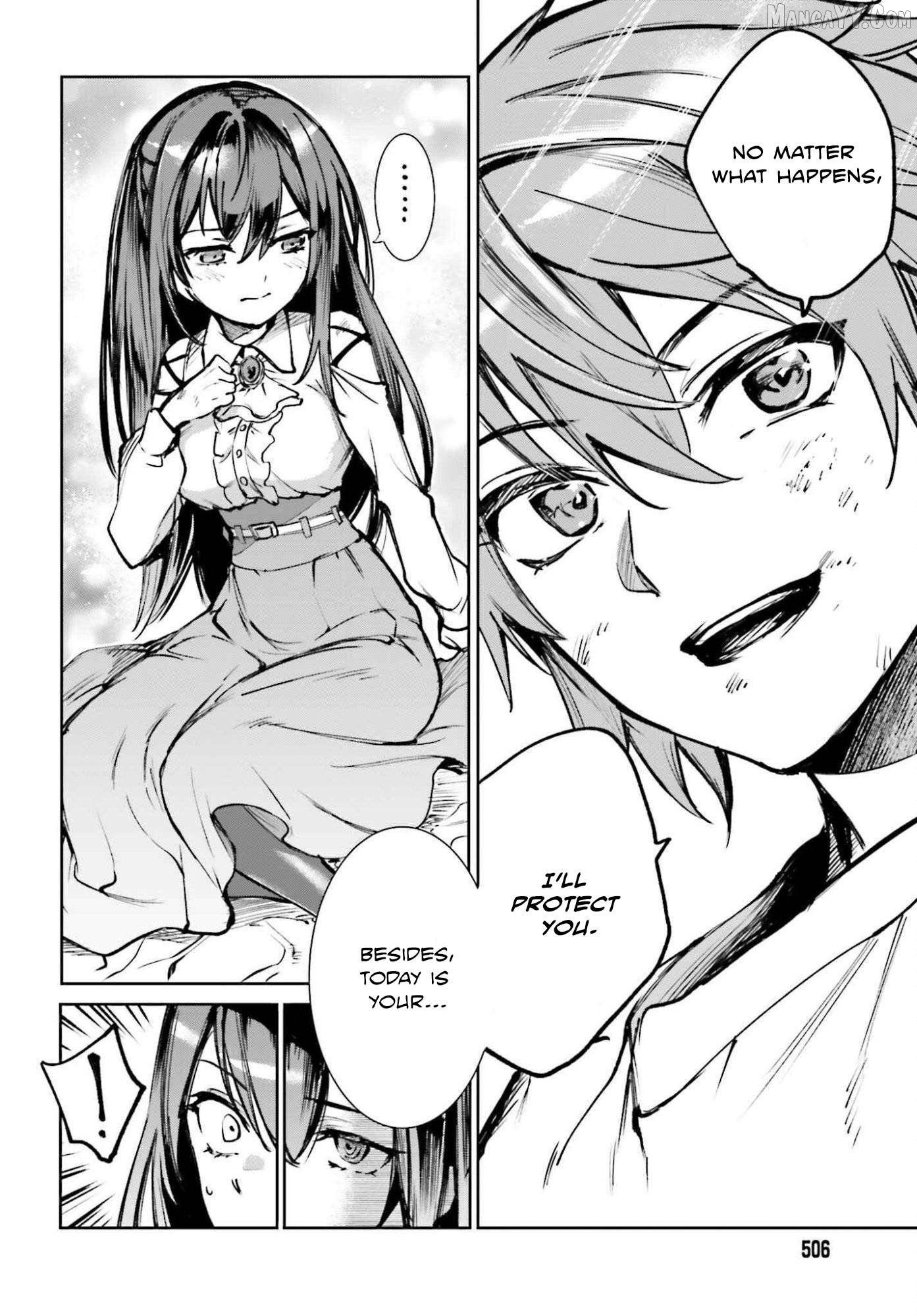 Danshi Kinsei Game Sekai de Ore ga Yarubeki Yuiitsu no Koto - Yuri no Ma ni Hasamaru Otoko to Shite Tensei shite shimaimashita Chapter 10 - page 4