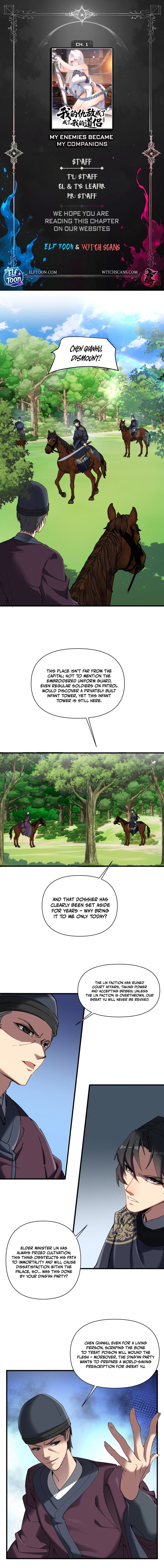 My enemies became my companions Chapter 19 - page 1