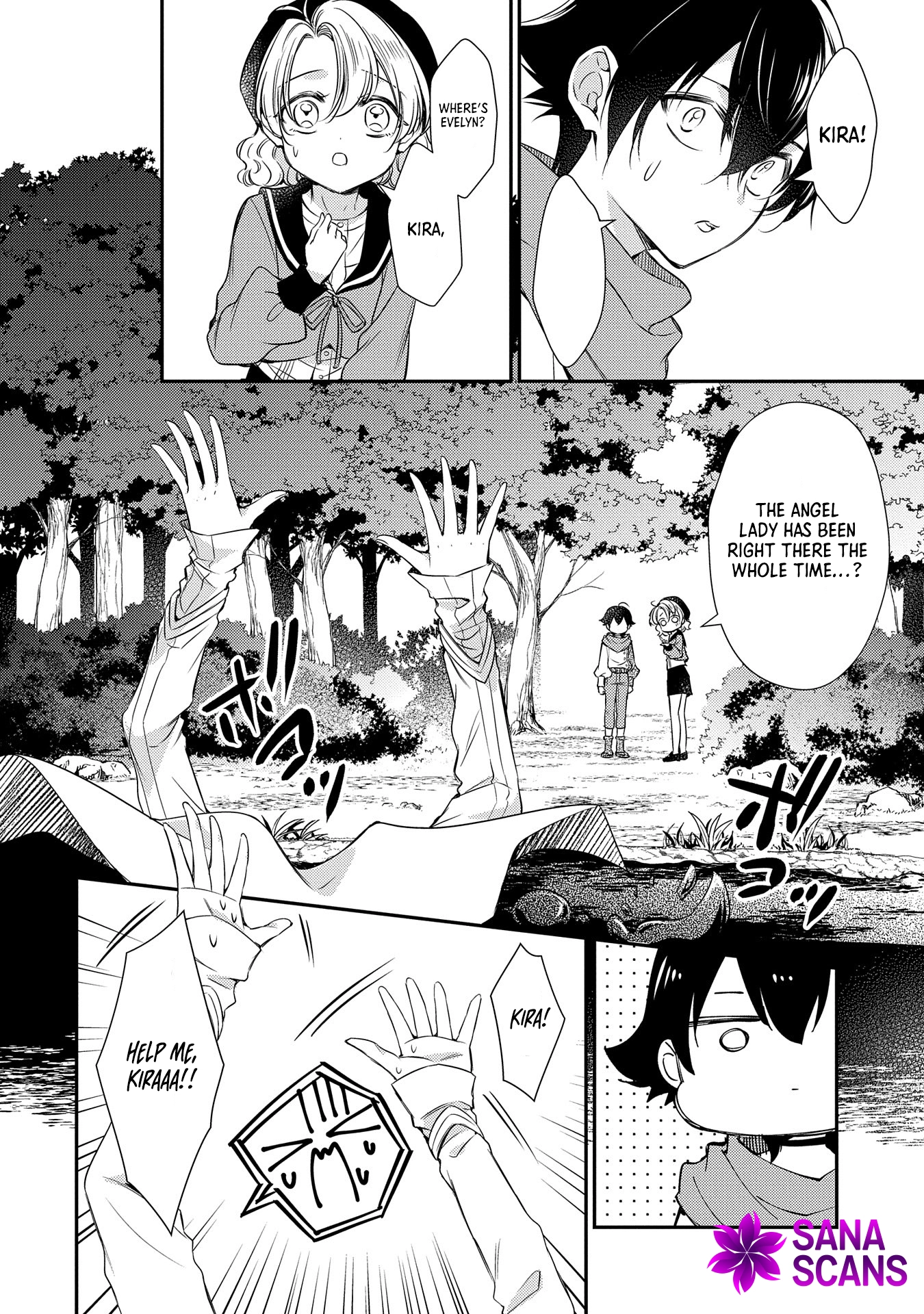 Even Exiled, She's Still the Beloved Saint! St. Evelyn's Weird and Wonderful Friends [Official] Chapter 6 - page 12