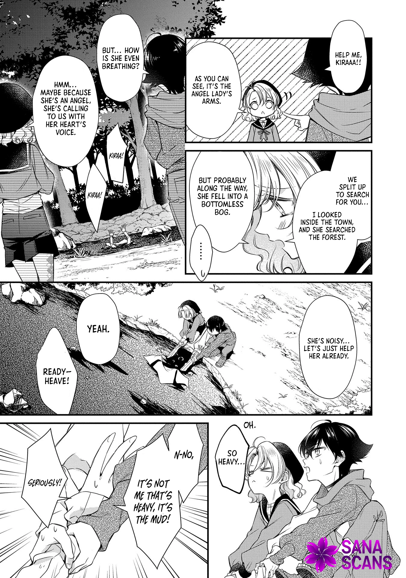 Even Exiled, She's Still the Beloved Saint! St. Evelyn's Weird and Wonderful Friends [Official] Chapter 6 - page 13