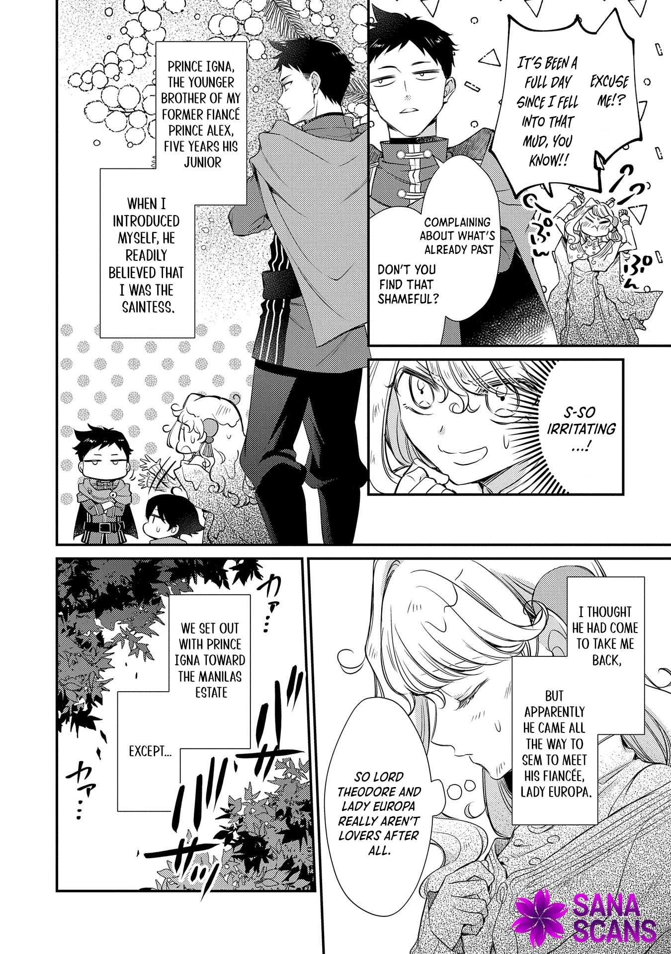 Even Exiled, She's Still the Beloved Saint! St. Evelyn's Weird and Wonderful Friends [Official] Chapter 6 - page 22