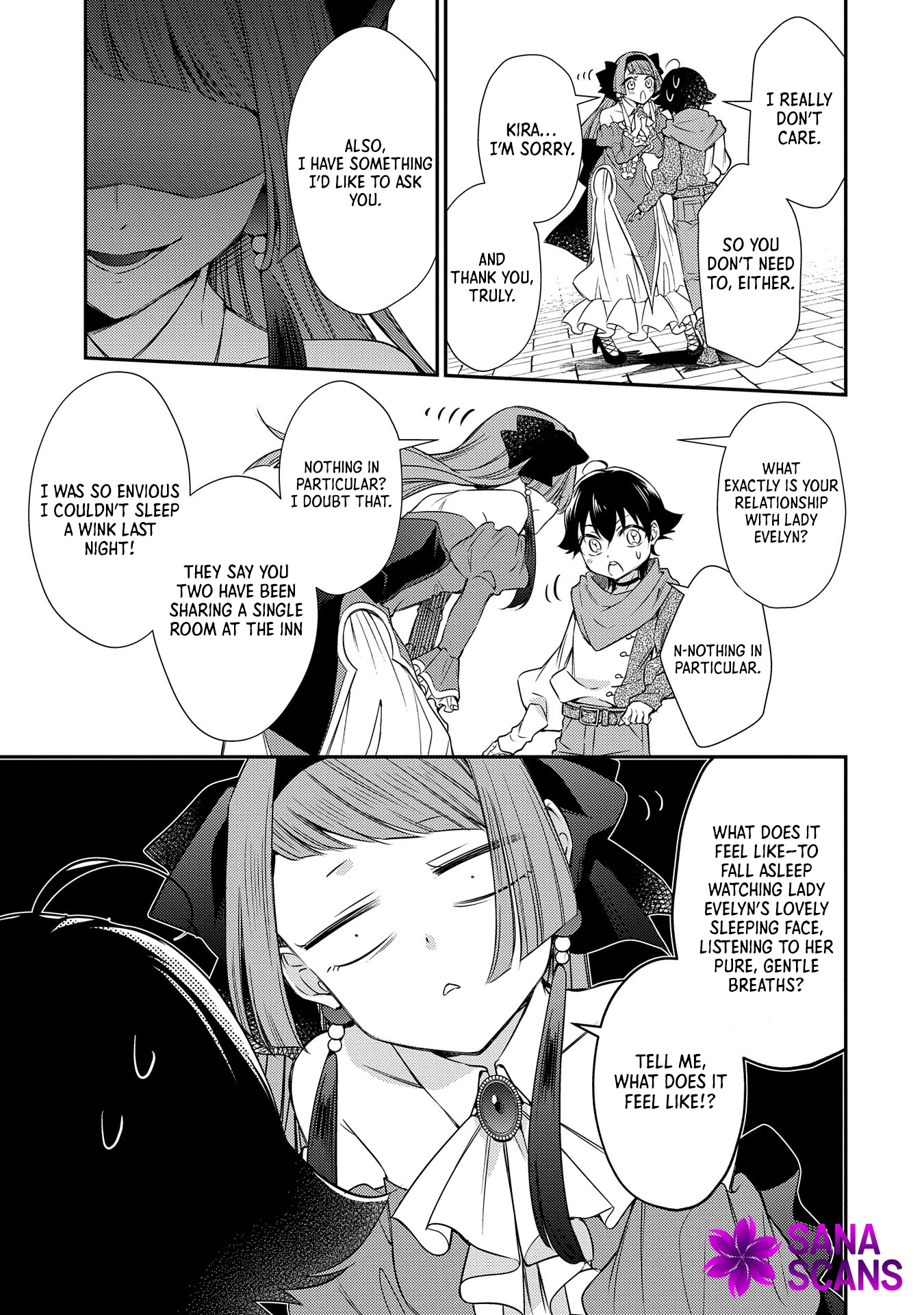 Even Exiled, She's Still the Beloved Saint! St. Evelyn's Weird and Wonderful Friends [Official] Chapter 6 - page 27