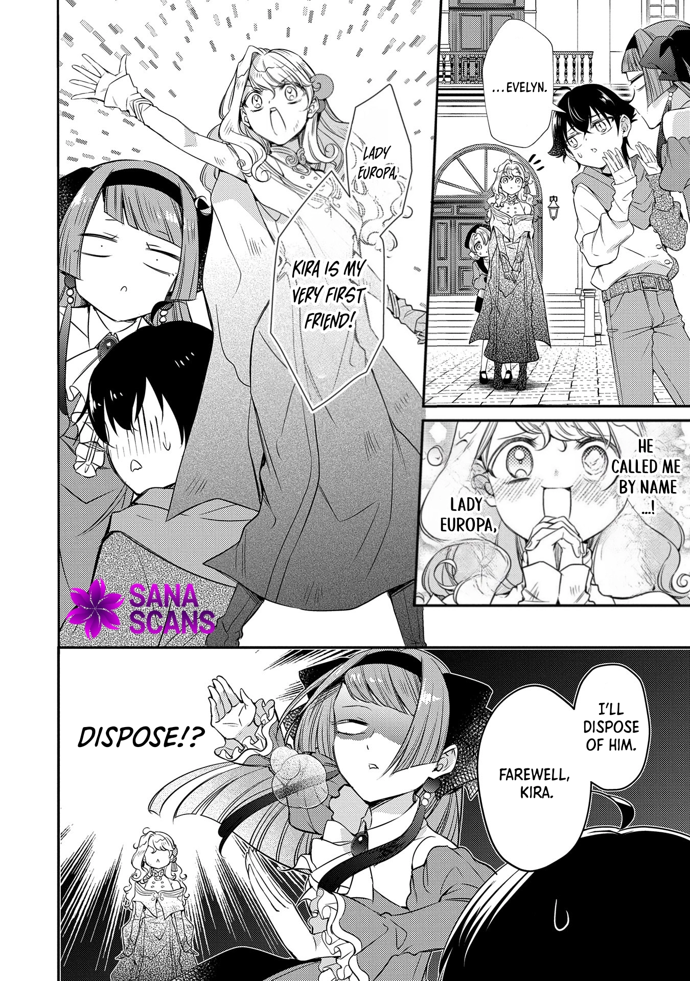 Even Exiled, She's Still the Beloved Saint! St. Evelyn's Weird and Wonderful Friends [Official] Chapter 6 - page 28
