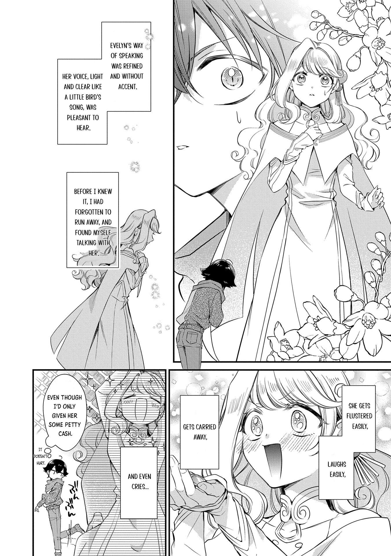 Even Exiled, She's Still the Beloved Saint! St. Evelyn's Weird and Wonderful Friends [Official] Chapter 6 - page 6