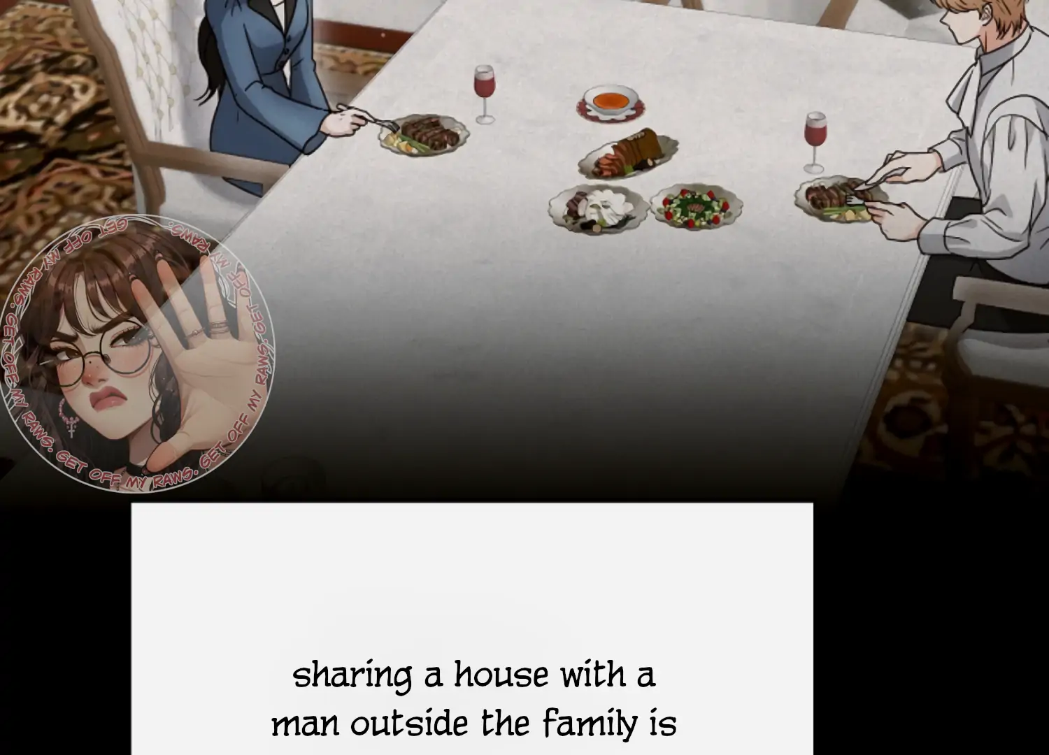 I got stuck with with my damn enemy Chapter 14 - page 7