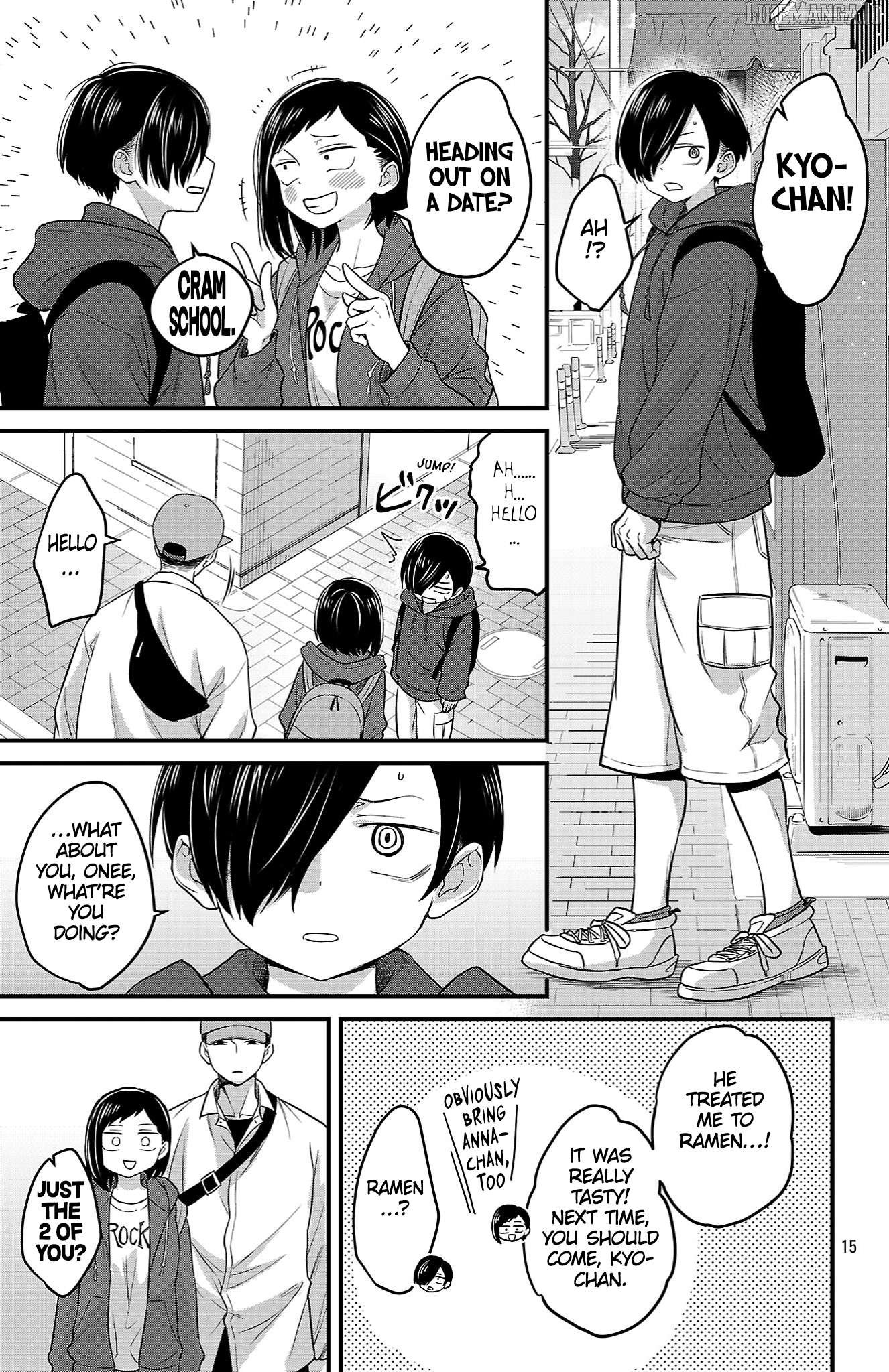 Boku no Kokoro no Yabai Yatsu: Love Comedy ga Hajimaranai Chapter 6 - page 13