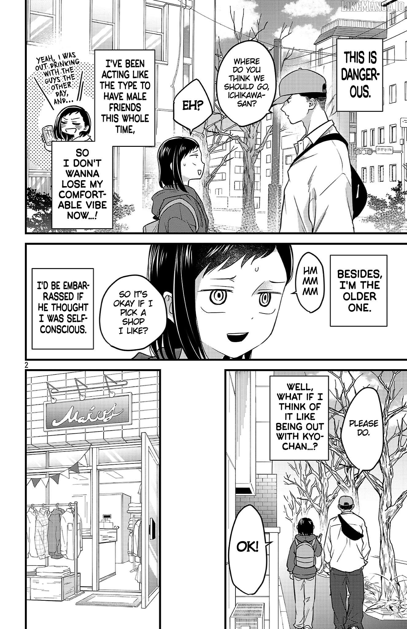 Boku no Kokoro no Yabai Yatsu: Love Comedy ga Hajimaranai Chapter 7 - page 2