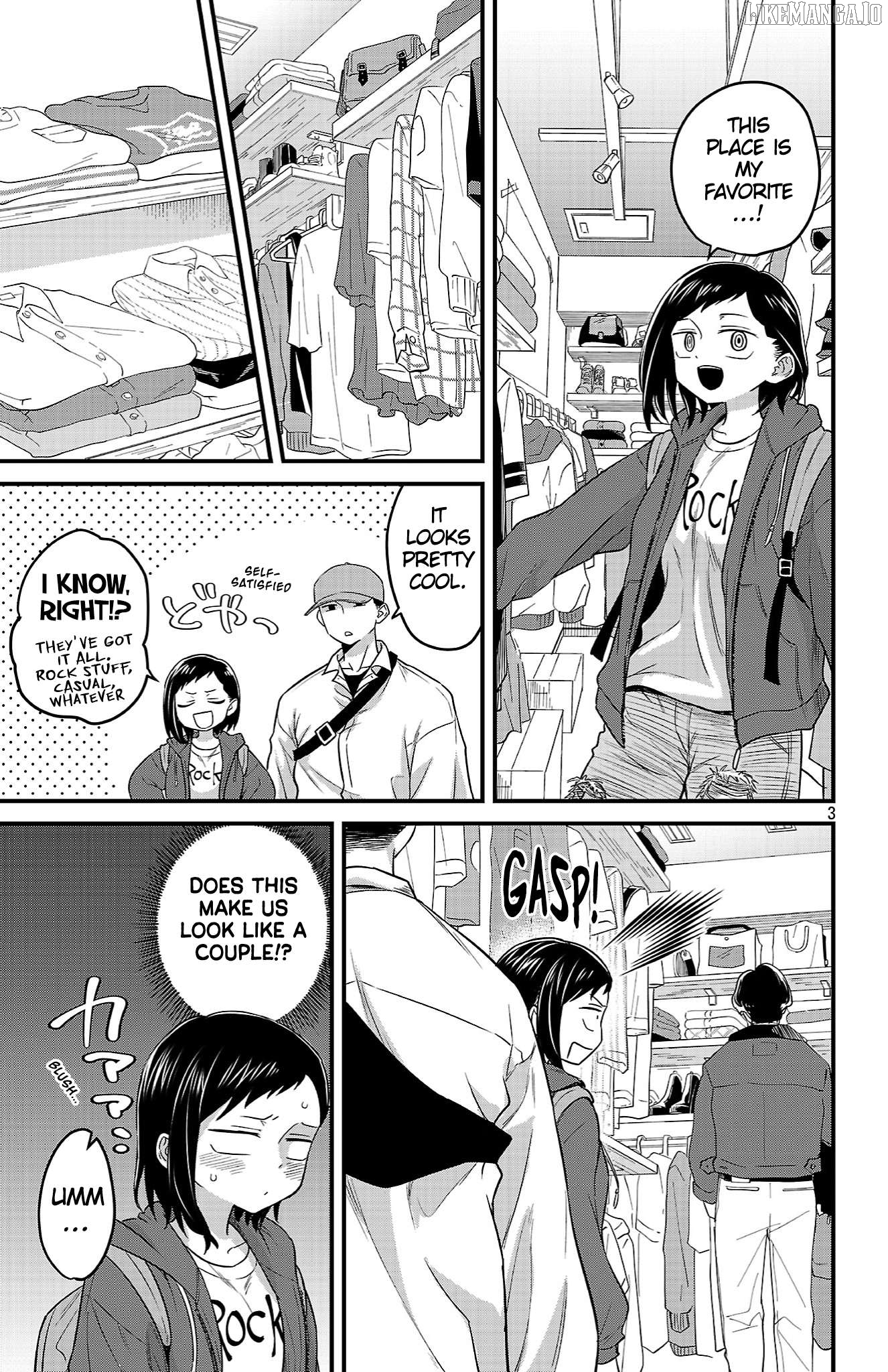 Boku no Kokoro no Yabai Yatsu: Love Comedy ga Hajimaranai Chapter 7 - page 3