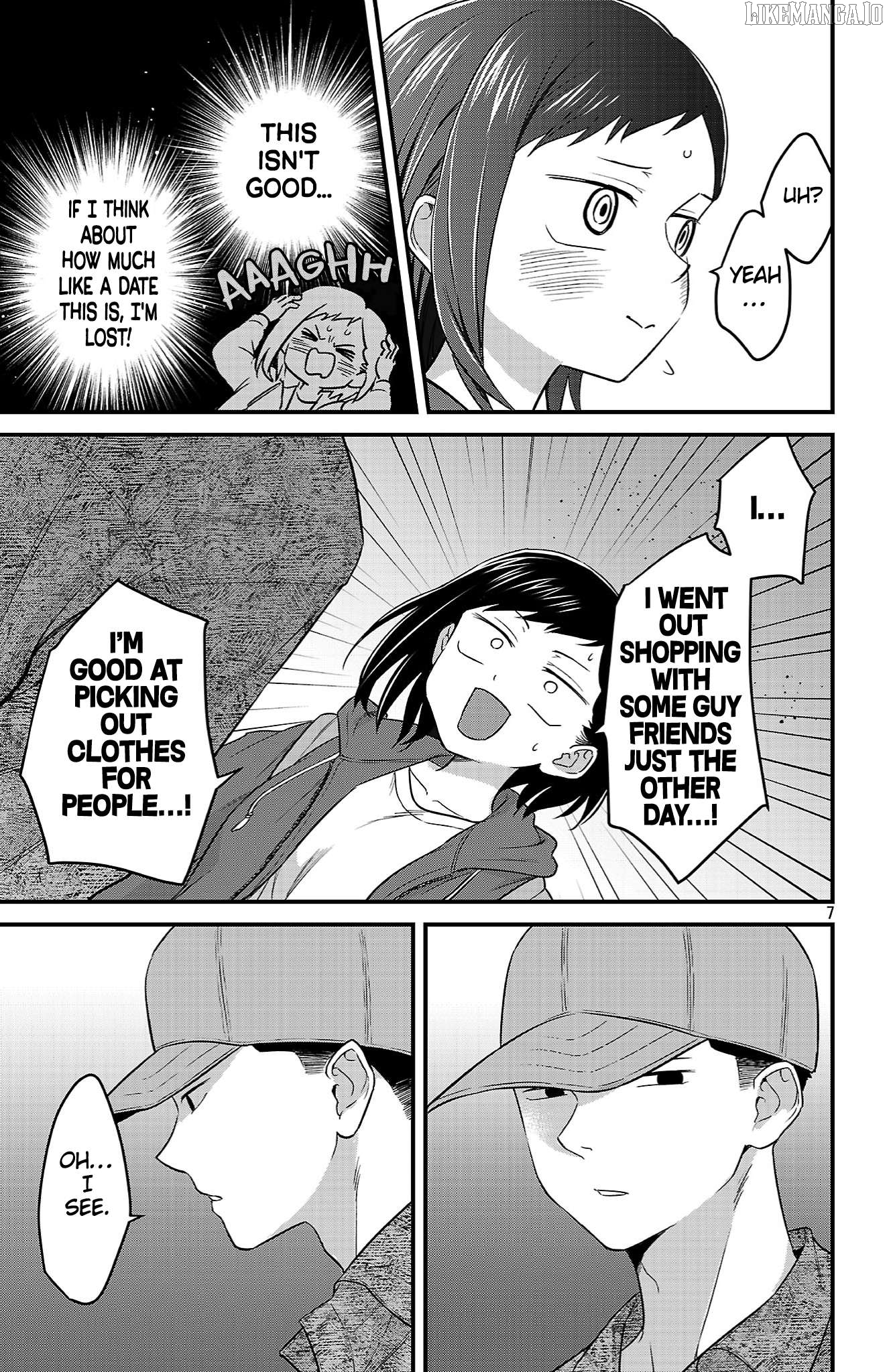 Boku no Kokoro no Yabai Yatsu: Love Comedy ga Hajimaranai Chapter 7 - page 7