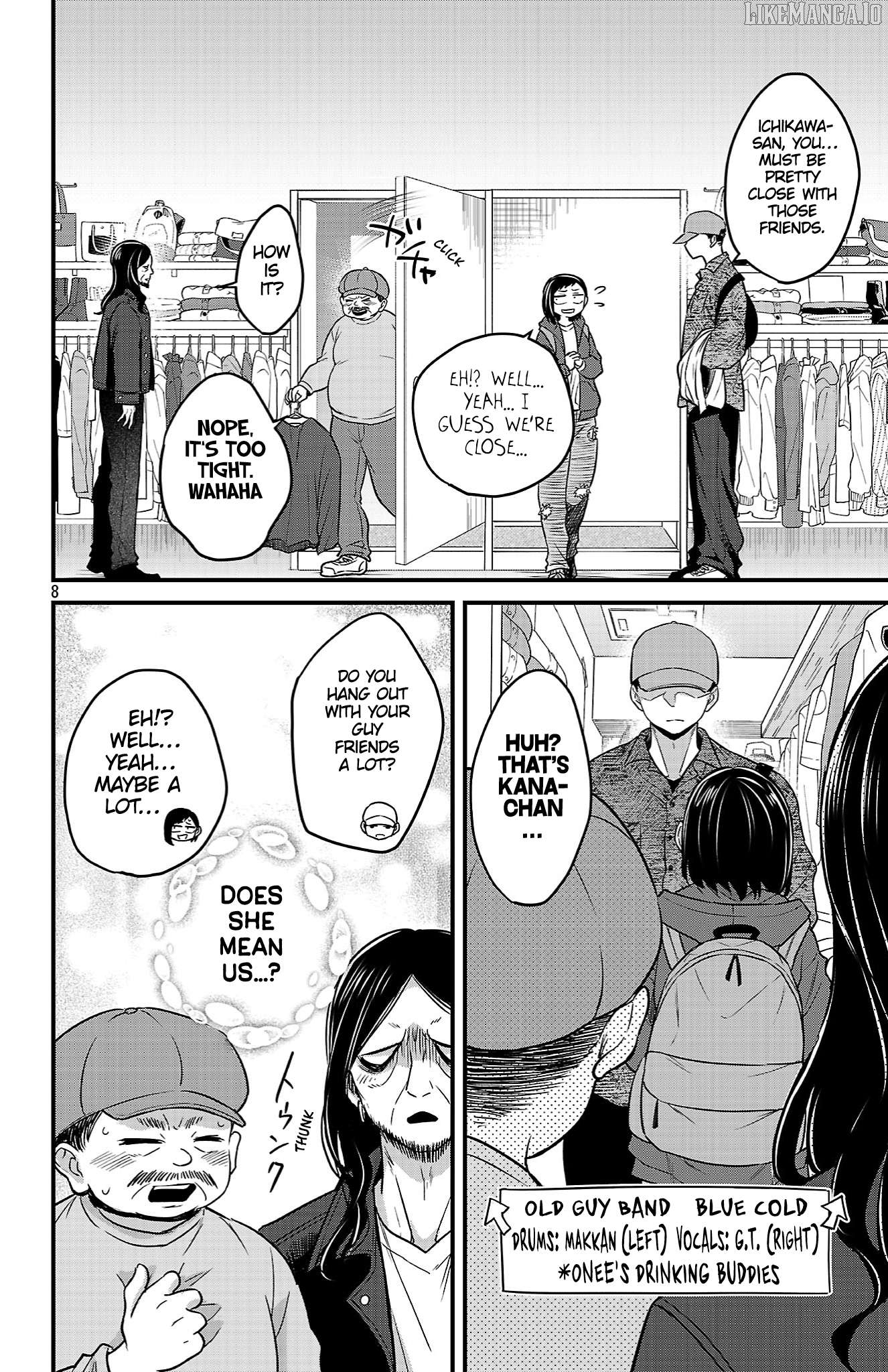 Boku no Kokoro no Yabai Yatsu: Love Comedy ga Hajimaranai Chapter 7 - page 8