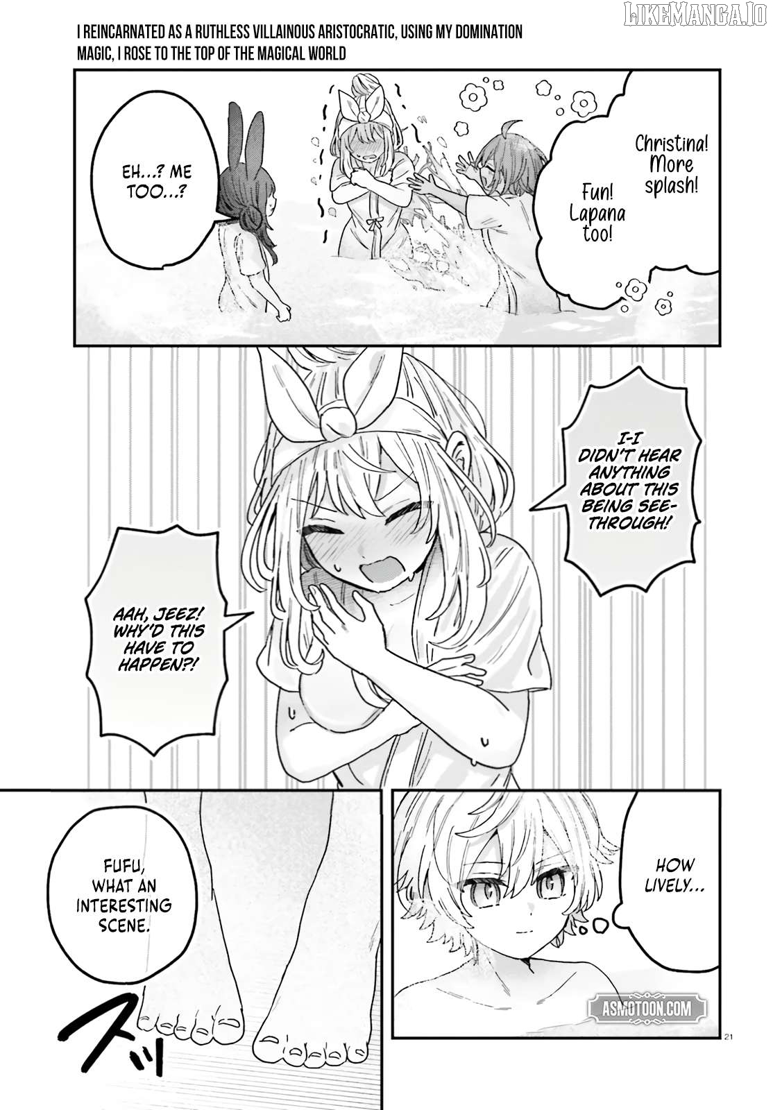 I Reincarnated as a Ruthless Villainous Aristocratic, using my Domination Magic, I Rose to the top of the Magical World Chapter 4.2 - page 4