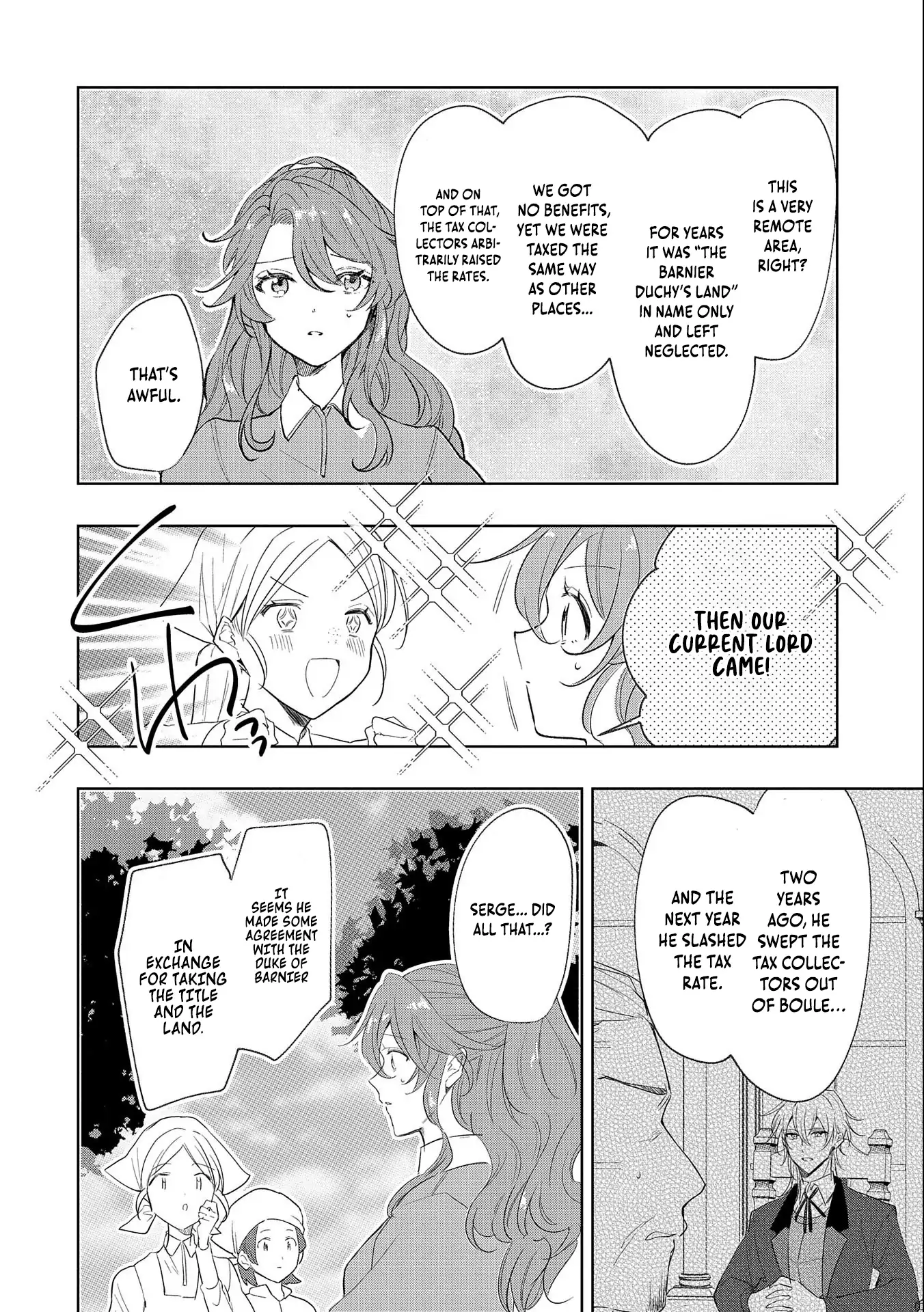I'm Going to Marry the Poor Count in the Frontier, so I'll Work Hard to Reform the Territory Chapter 8 - page 14