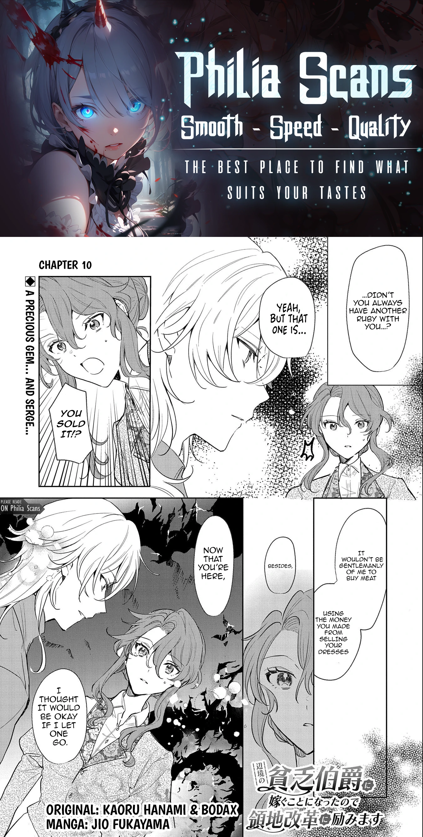 I'm Going to Marry the Poor Count in the Frontier, so I'll Work Hard to Reform the Territory Chapter 10 - page 1