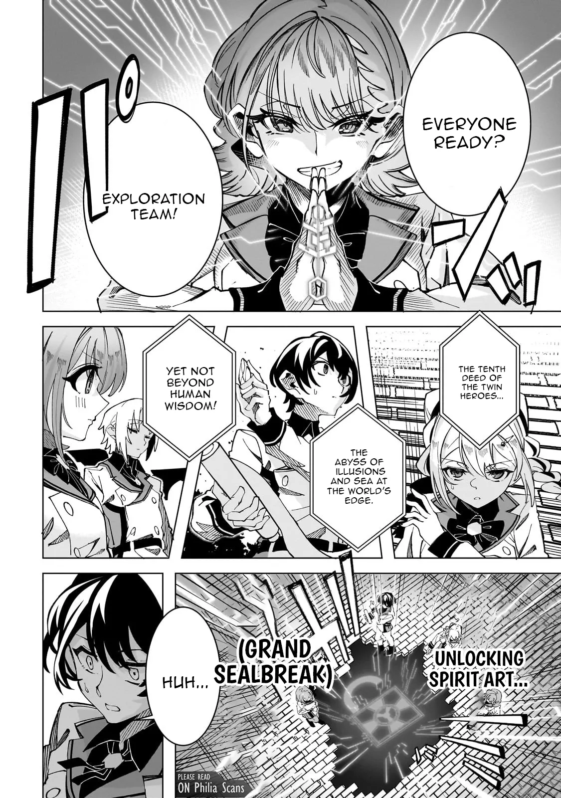 Spirit Master Who is Thought to be Hiding His True Ability is Actually Always Fighting Very Seriously Chapter 3.2 - page 5
