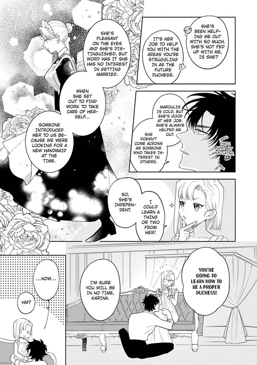 Ookami Kishi-sama ga Watashi wo Sukisugite Sotobori wo Umete Kimasu!? - Dekasegi Reijou Kekkon Monogatari Chapter 4 - page 17