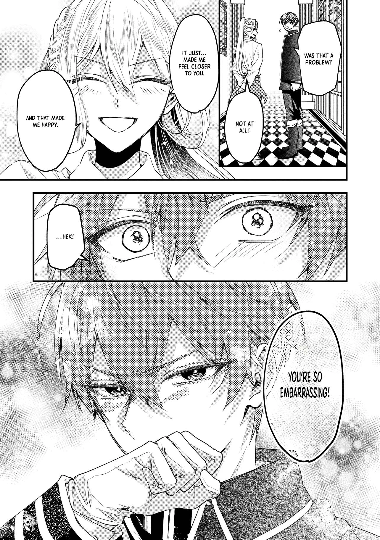 I was a delinquent villainess in my previous life, so why am I on the obsessive love route with a yandere prince? No one told me about this! Chapter 4 - page 31