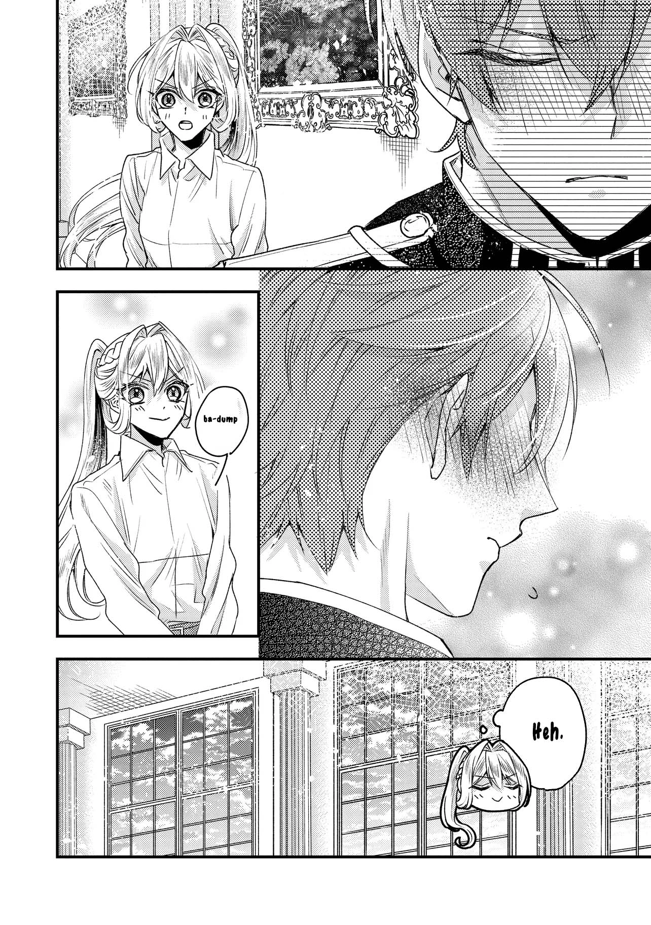 I was a delinquent villainess in my previous life, so why am I on the obsessive love route with a yandere prince? No one told me about this! Chapter 4 - page 32