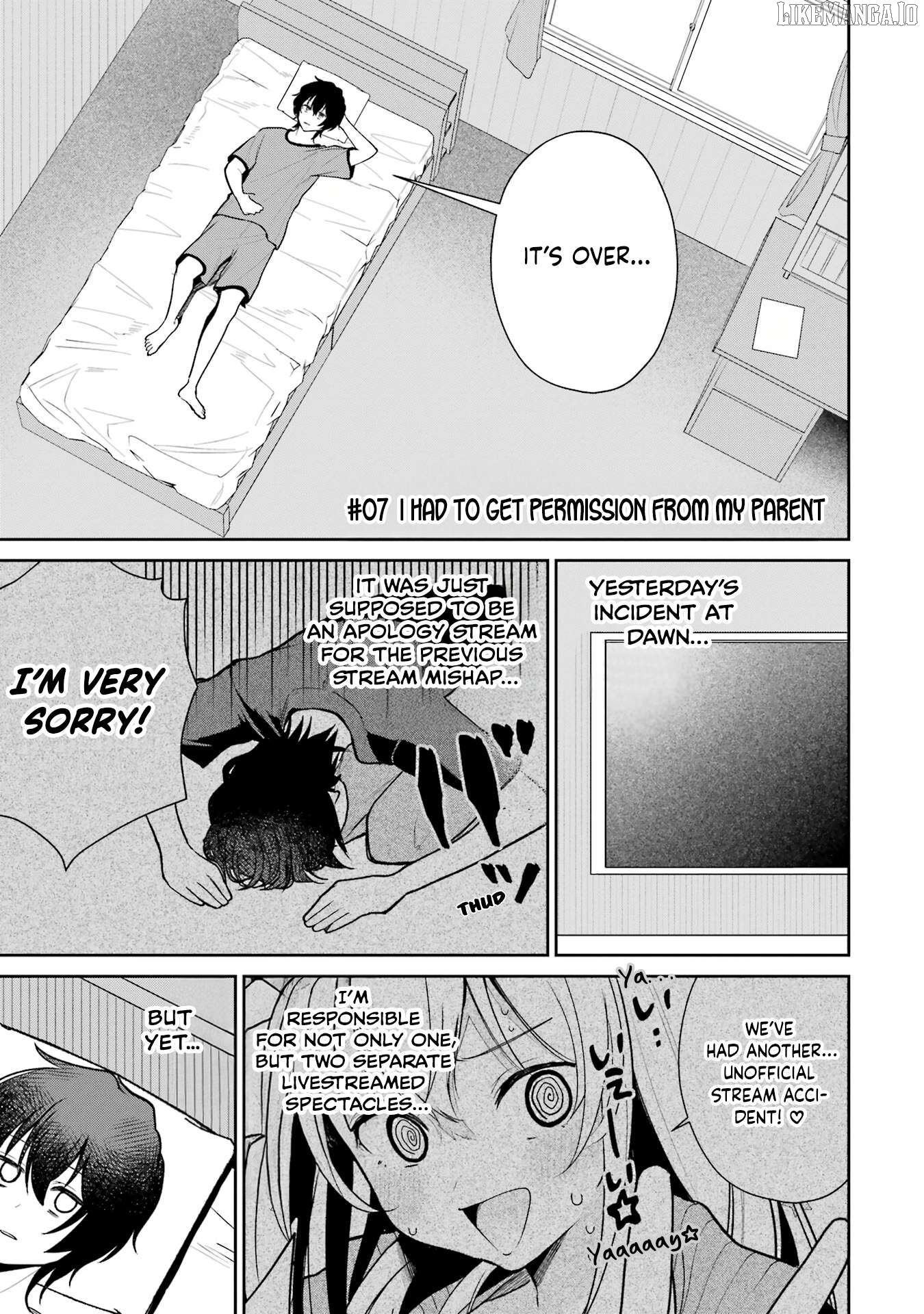 I'm the Older Brother of a Famous VTuber, But for Some Reason I Became Famous Chapter 7 - page 2