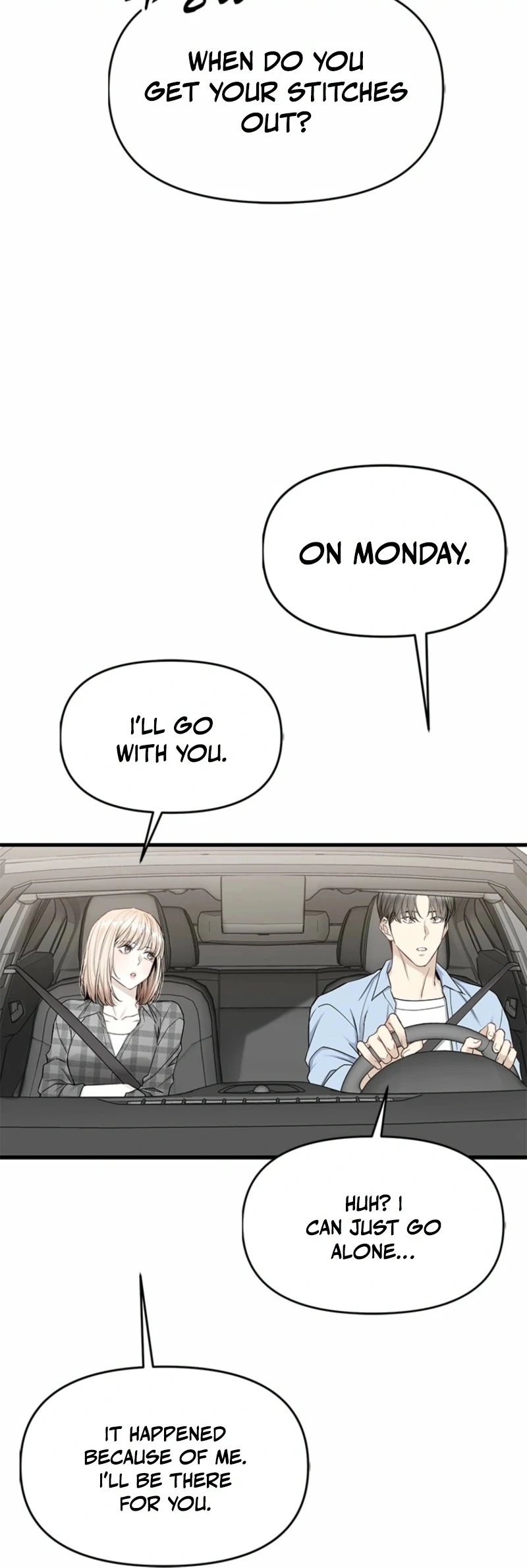 Simply letting myself slowly get soaked in the gentle rain Chapter 13 - page 78