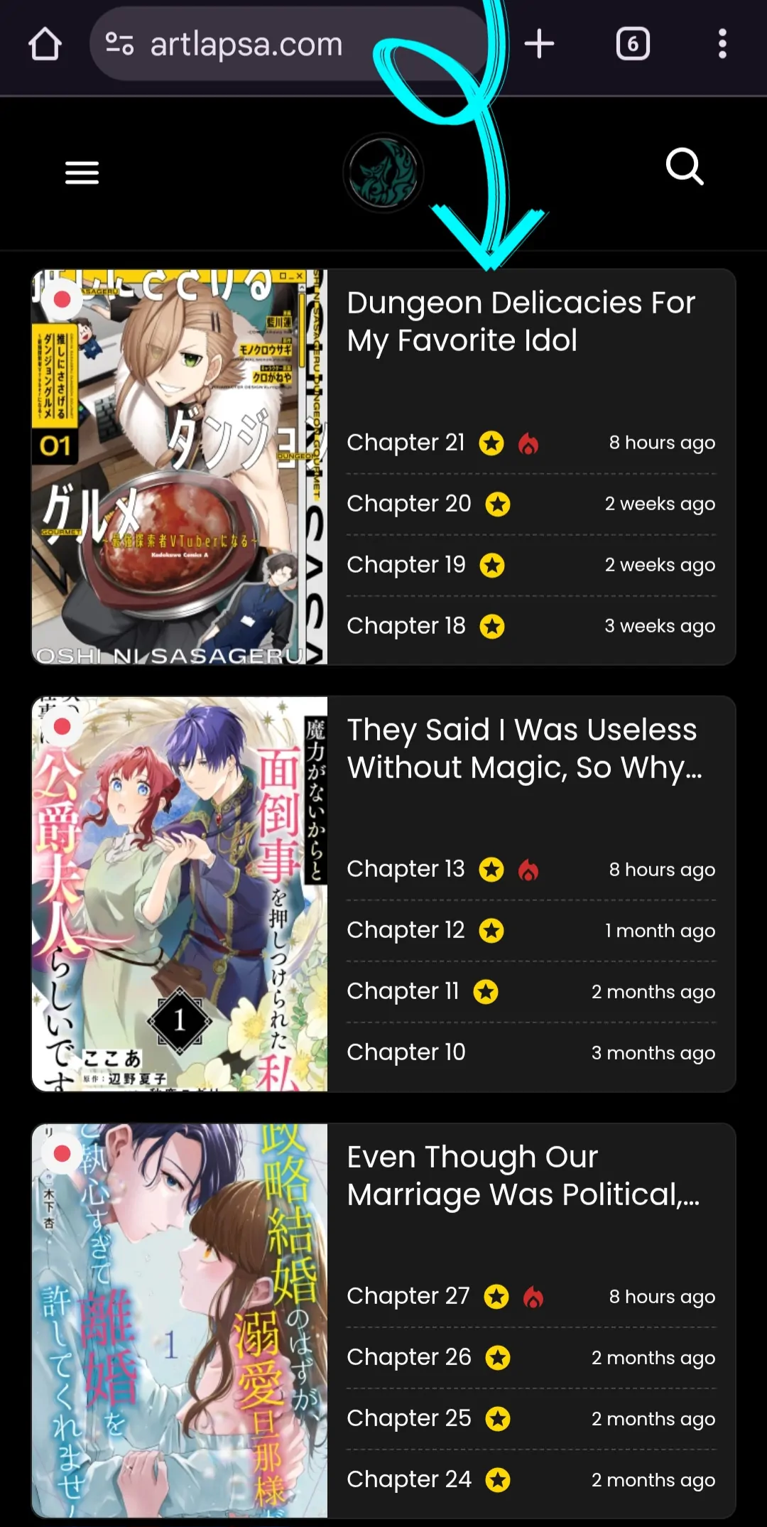 Dungeon Delicacies for My Favorite Idol Chapter 10 - page 1