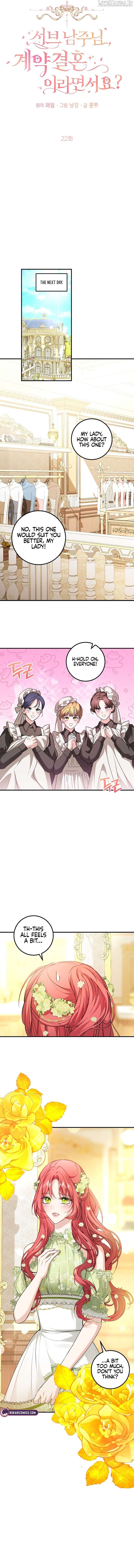 Sub-Male Lead, You Said It Was A Contract Marriage? Chapter 22 - page 3