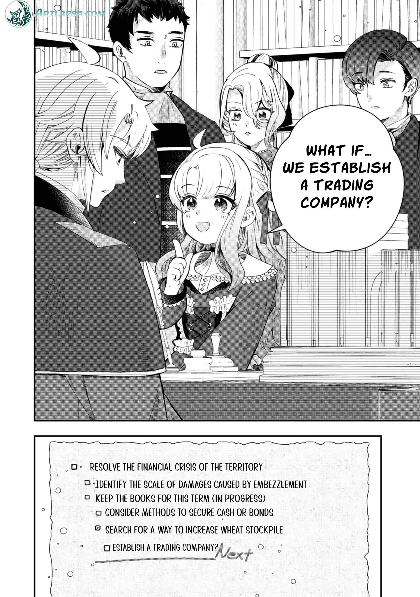 The Merchant Lady Uses the Power of Money to Dominate Chapter 5 - page 24