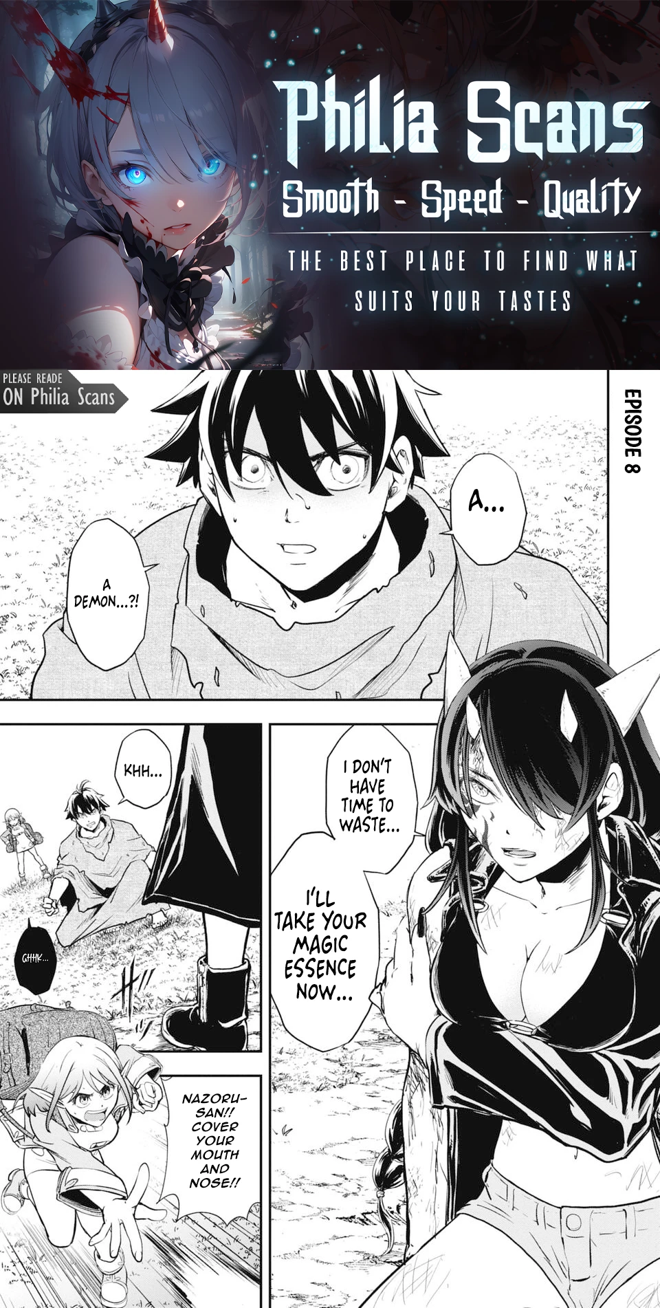 Isekai Demon Eater – I Became a Monster Eating Hero and Rebelled Against the Kingdom That Abandoned Me Chapter 8 - page 1