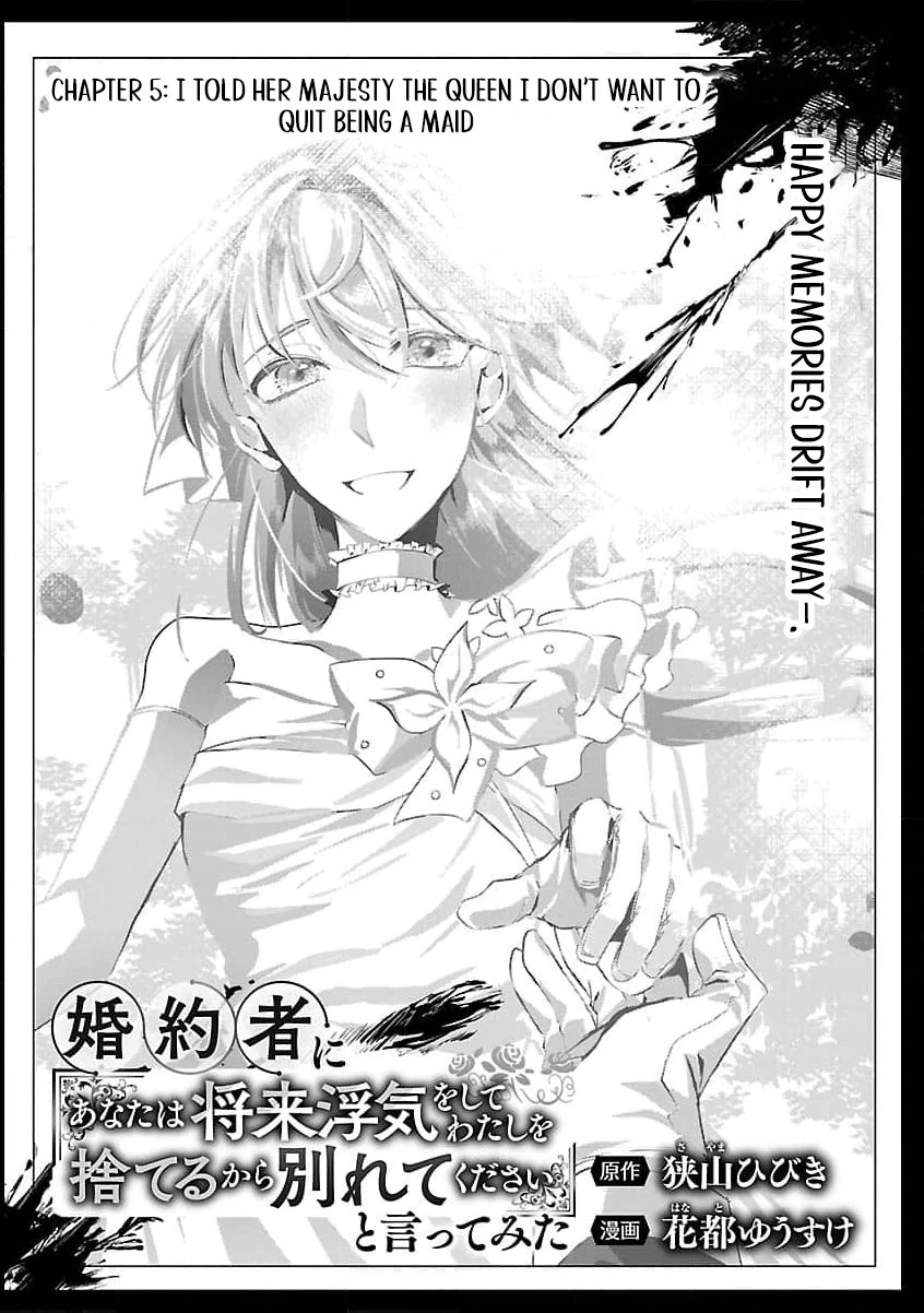 I Told My Fiancé: ‘You’ll Cheat on Me and Abandon Me in the Future, So Let’s Break Up’ Chapter 5 - page 5