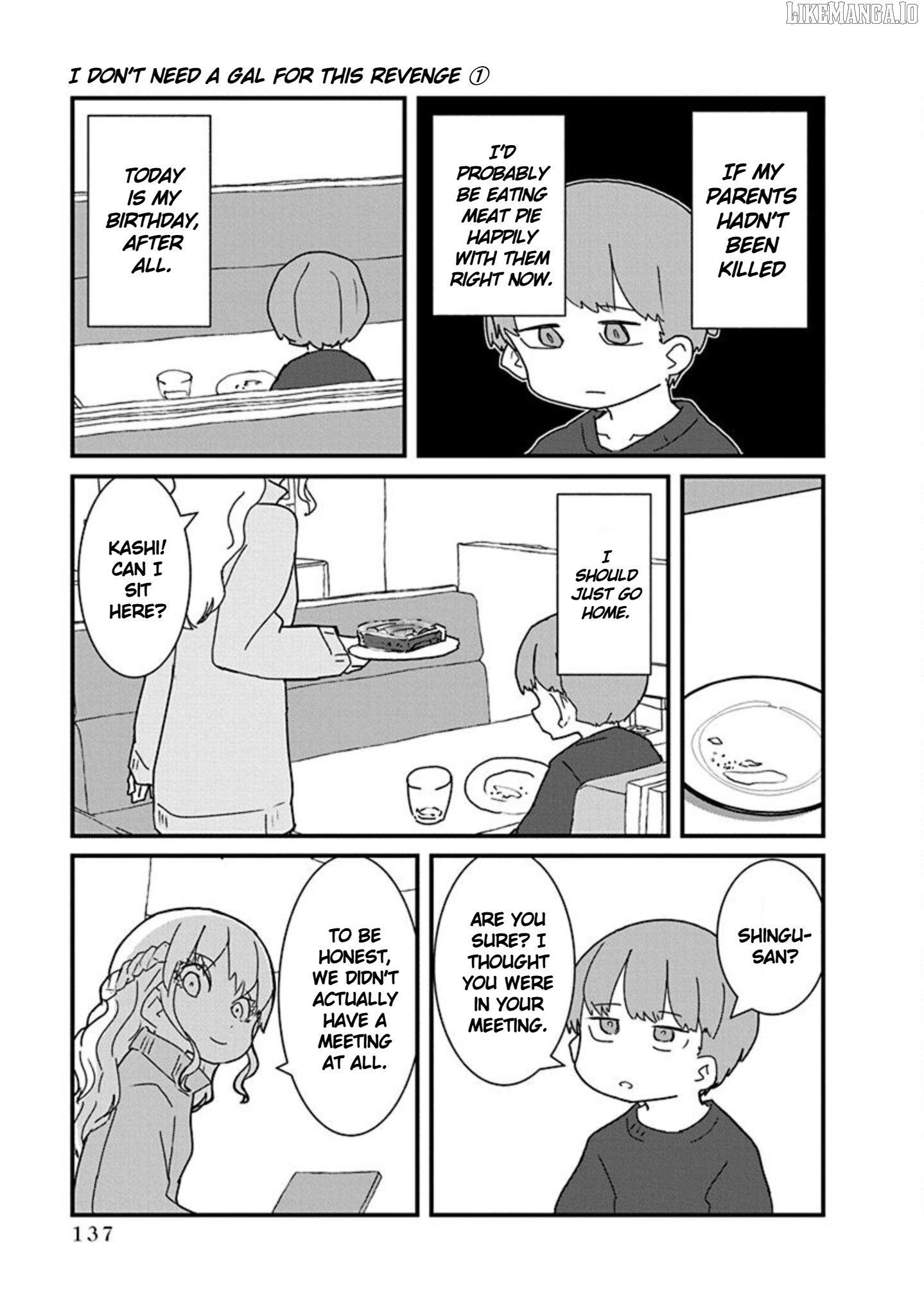 Kono Fukushuu ni Gyaru wa Iranai Chapter 9 - page 9