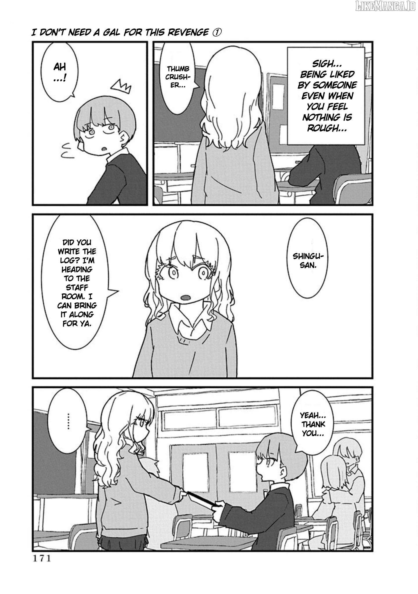 Kono Fukushuu ni Gyaru wa Iranai Chapter 11 - page 11