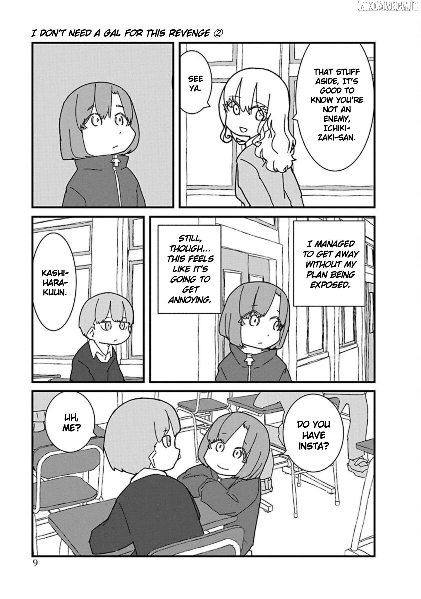Kono Fukushuu ni Gyaru wa Iranai Chapter 12 - page 11