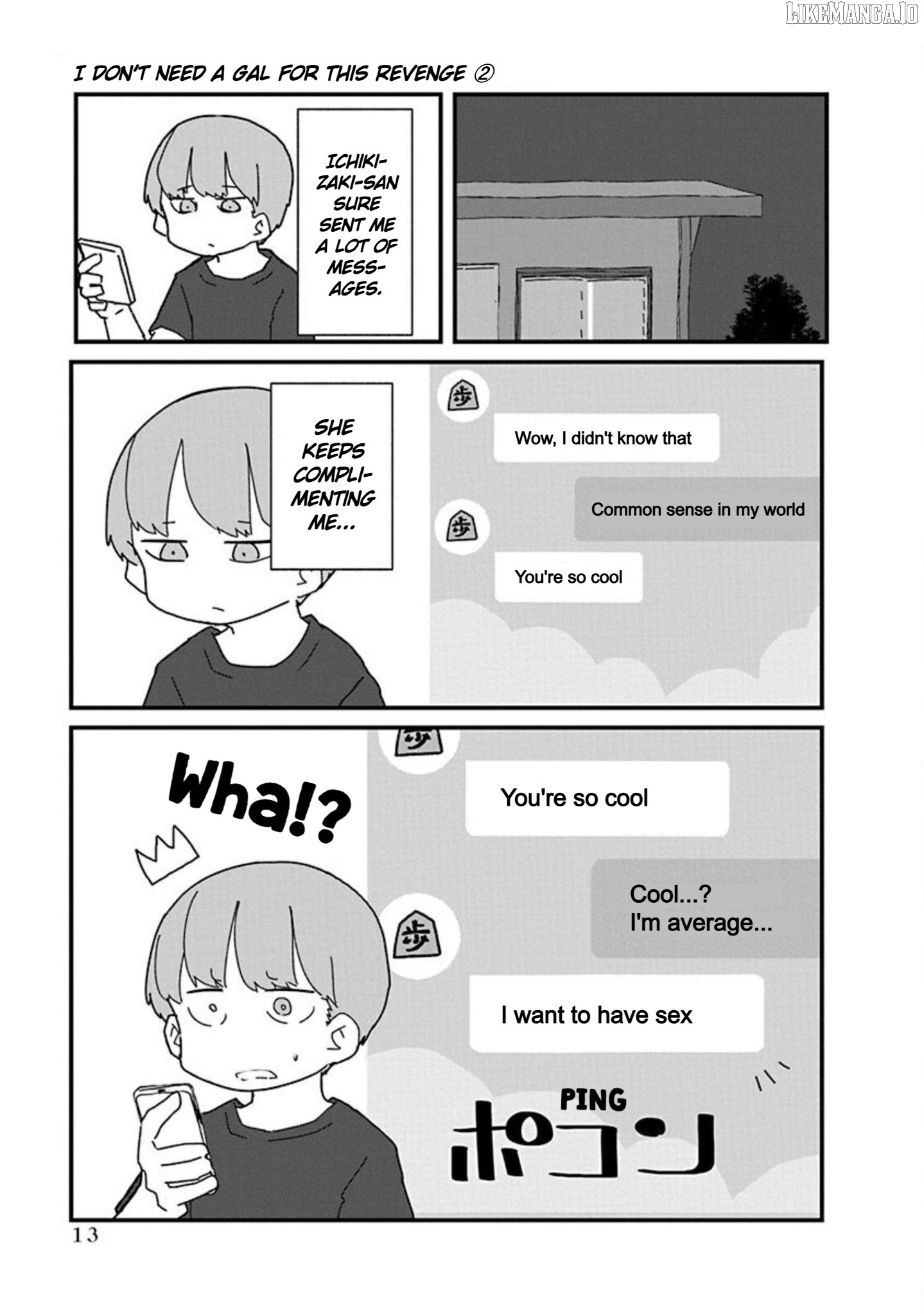 Kono Fukushuu ni Gyaru wa Iranai Chapter 12 - page 15