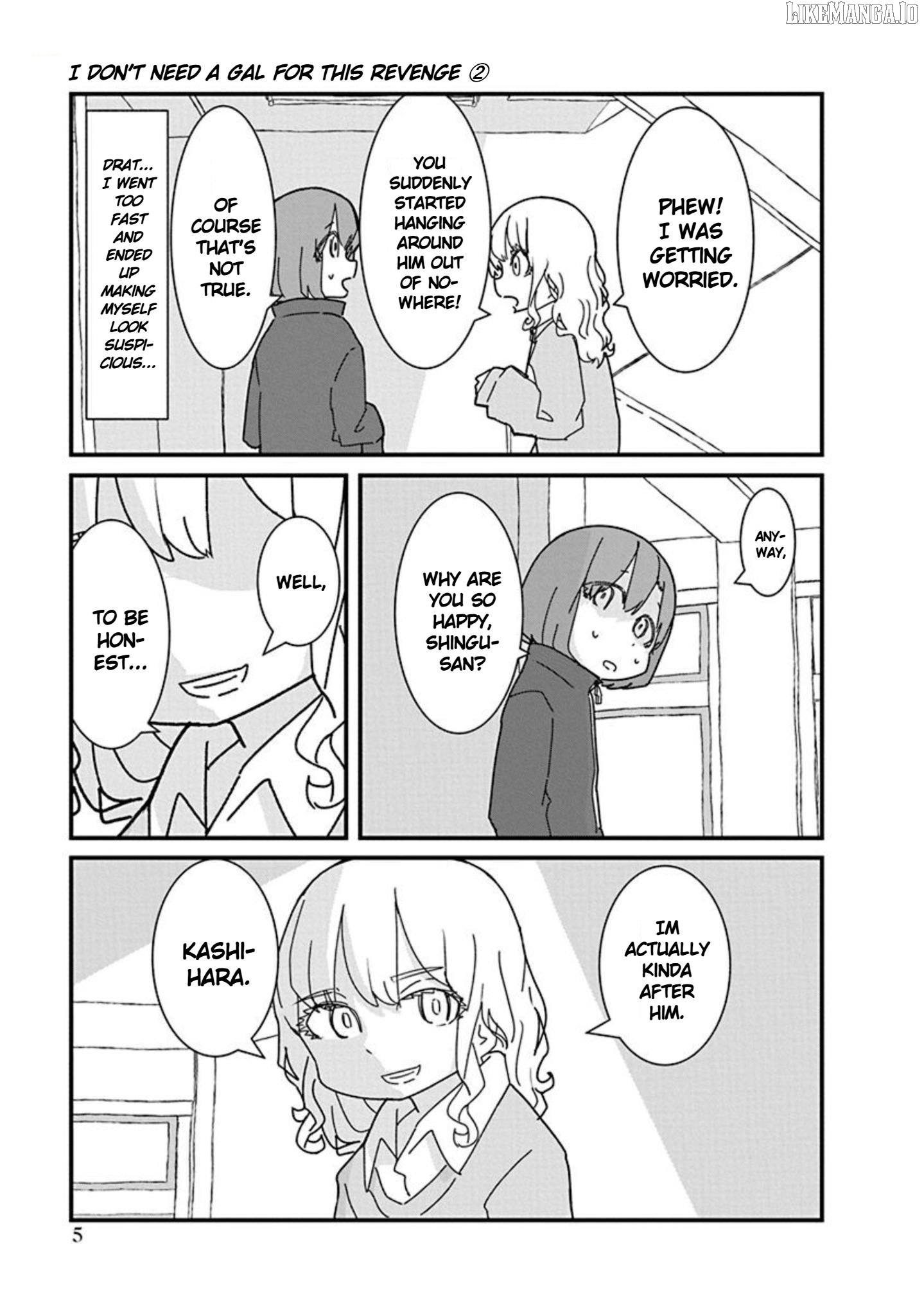 Kono Fukushuu ni Gyaru wa Iranai Chapter 12 - page 7