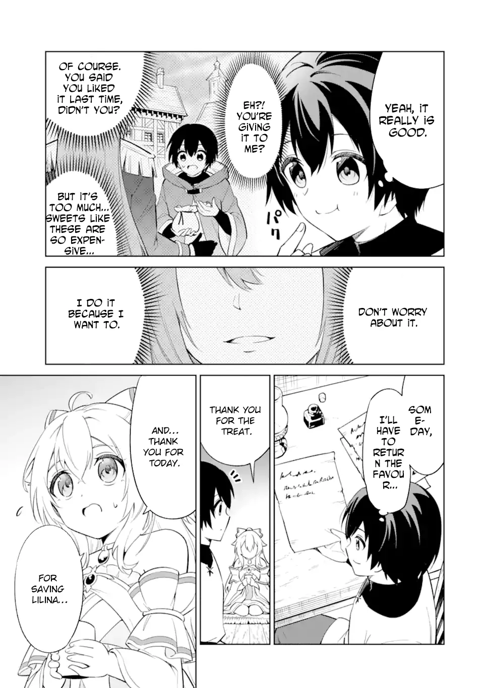 Good natured Adventurer Picks Up a Reincarnated Girl Chapter 3 - page 7
