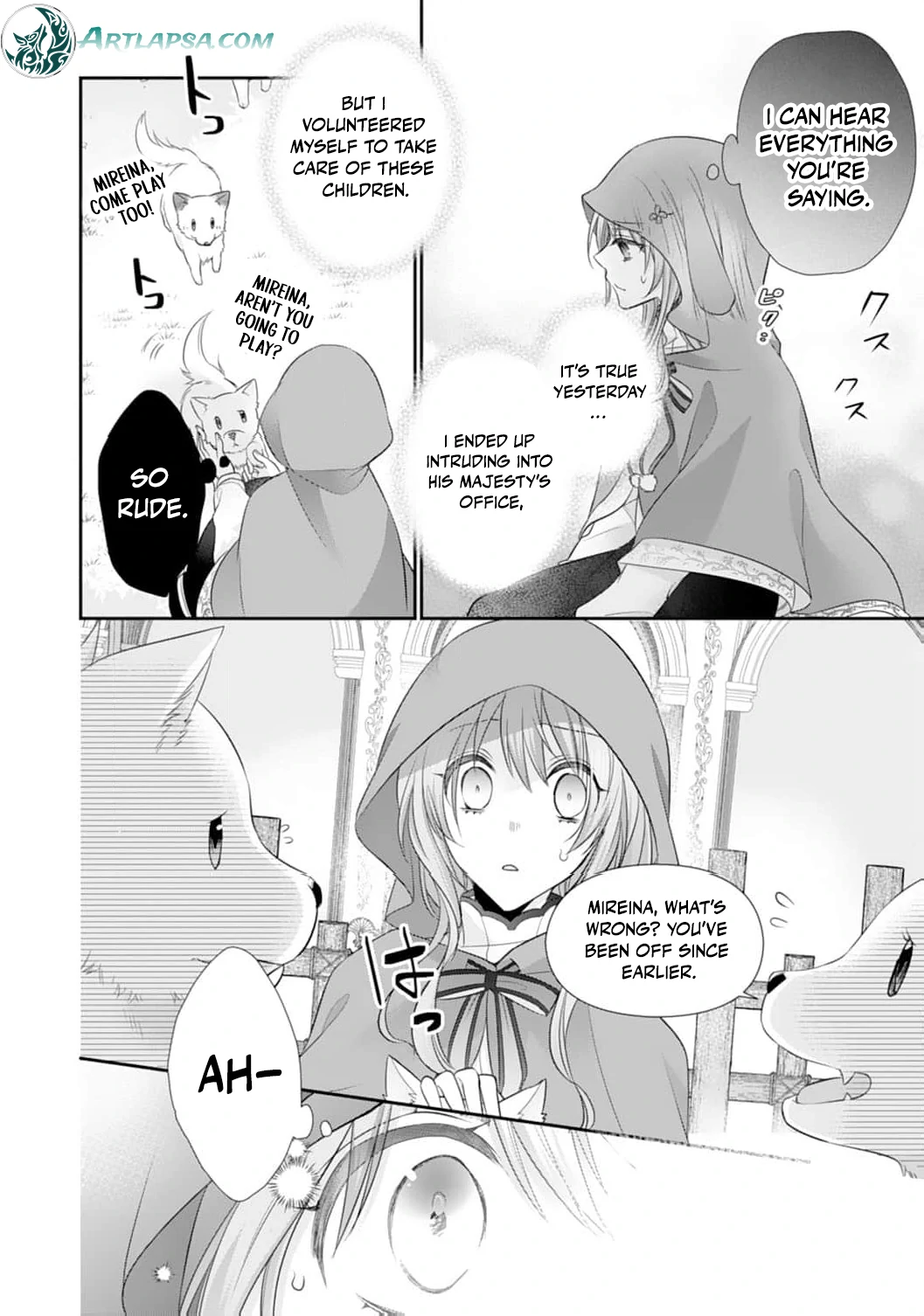 The Dragon King’s Fluffy Caretaker Chapter 6 - page 14